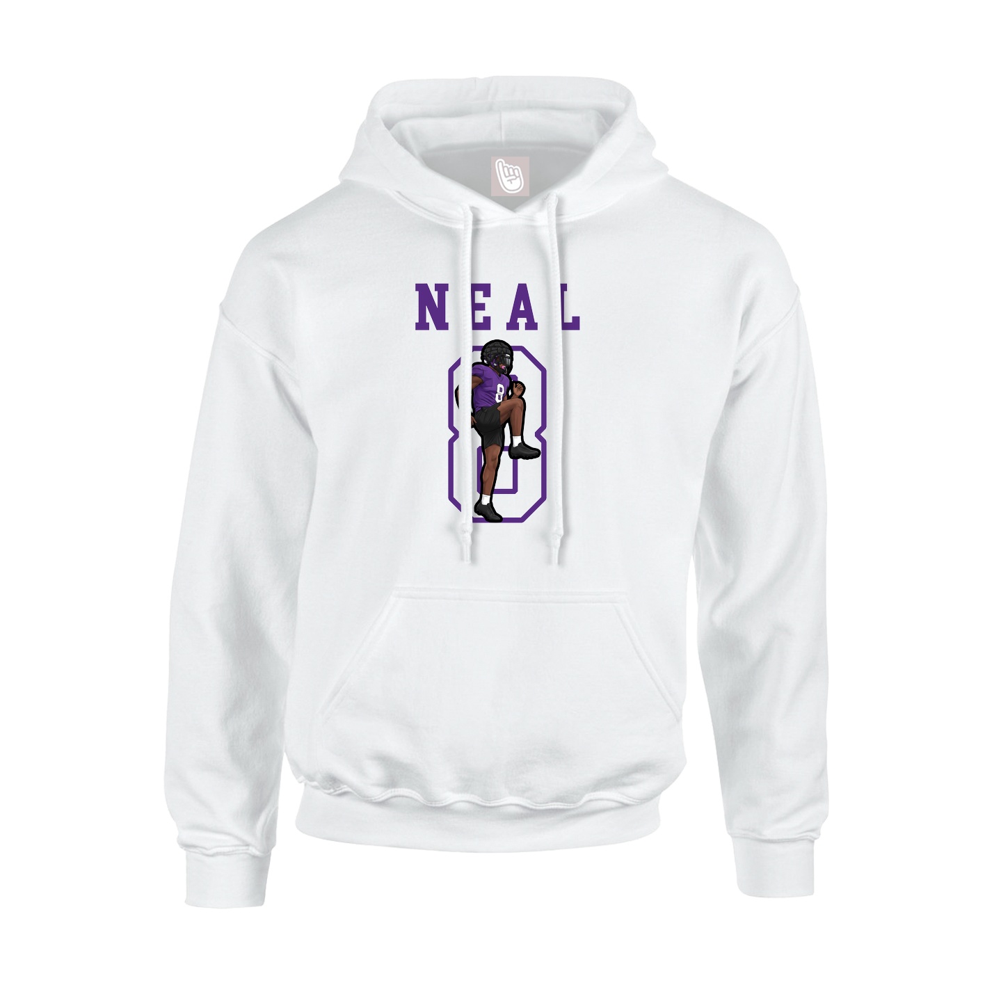 Youth Hoodie — Shirsey in White