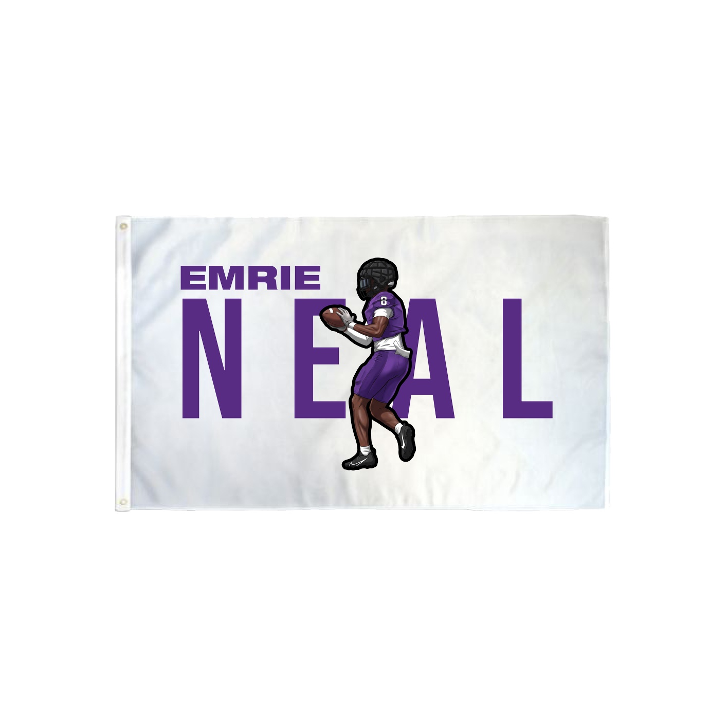 3x5 Flag — Player Name in Classic