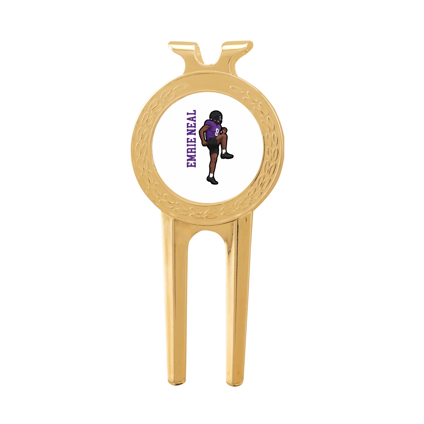 Divot Tool with Ball Marker — Name Vertical in Classic