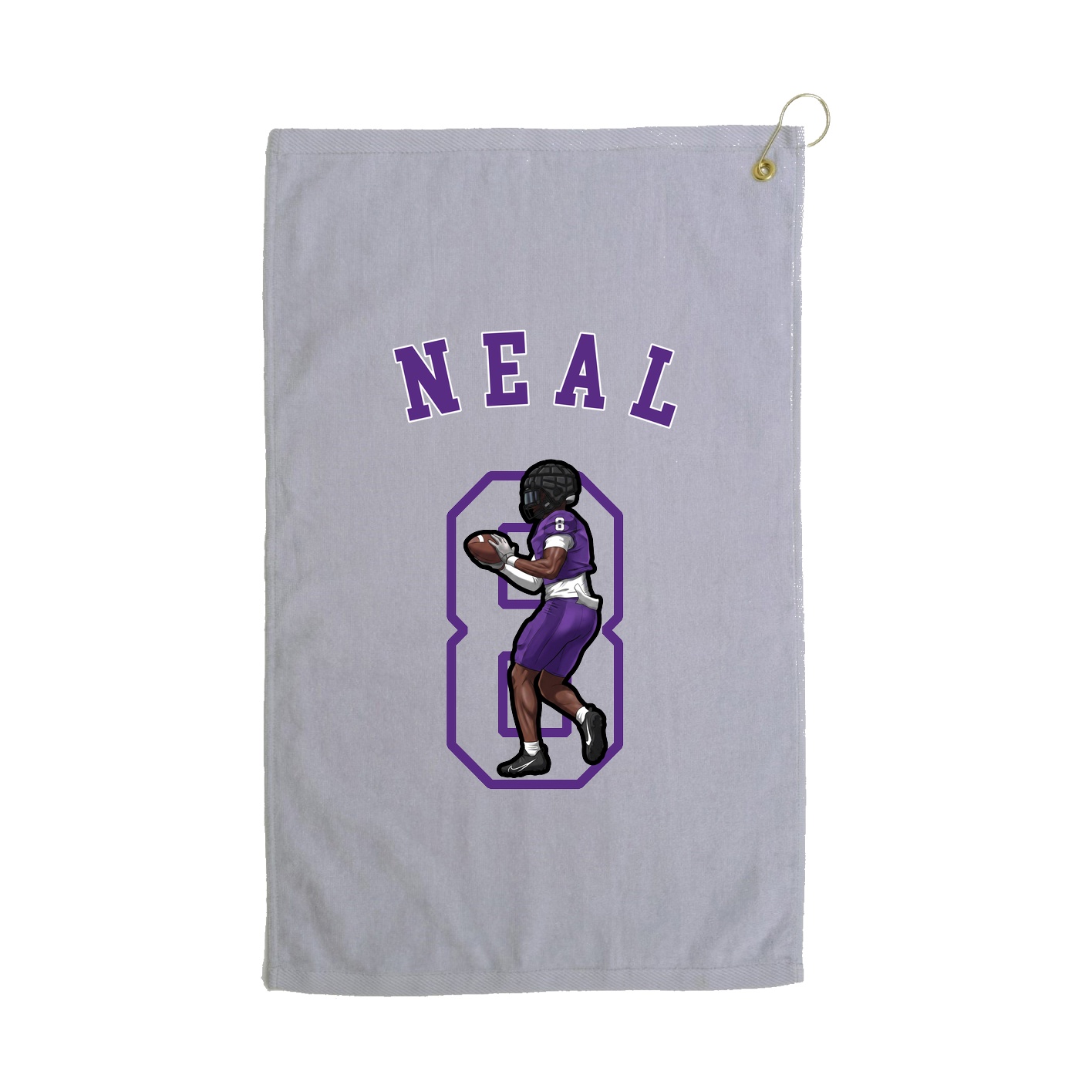 Golf Towel — Shirsey Arch in Grey
