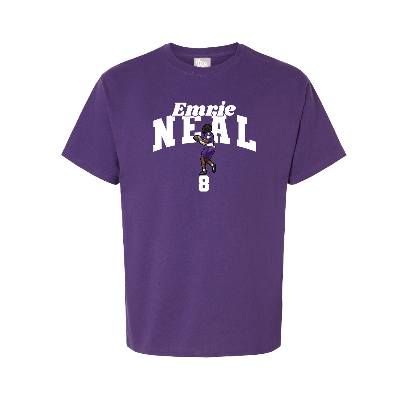 Tee — Signature Arch in Purple