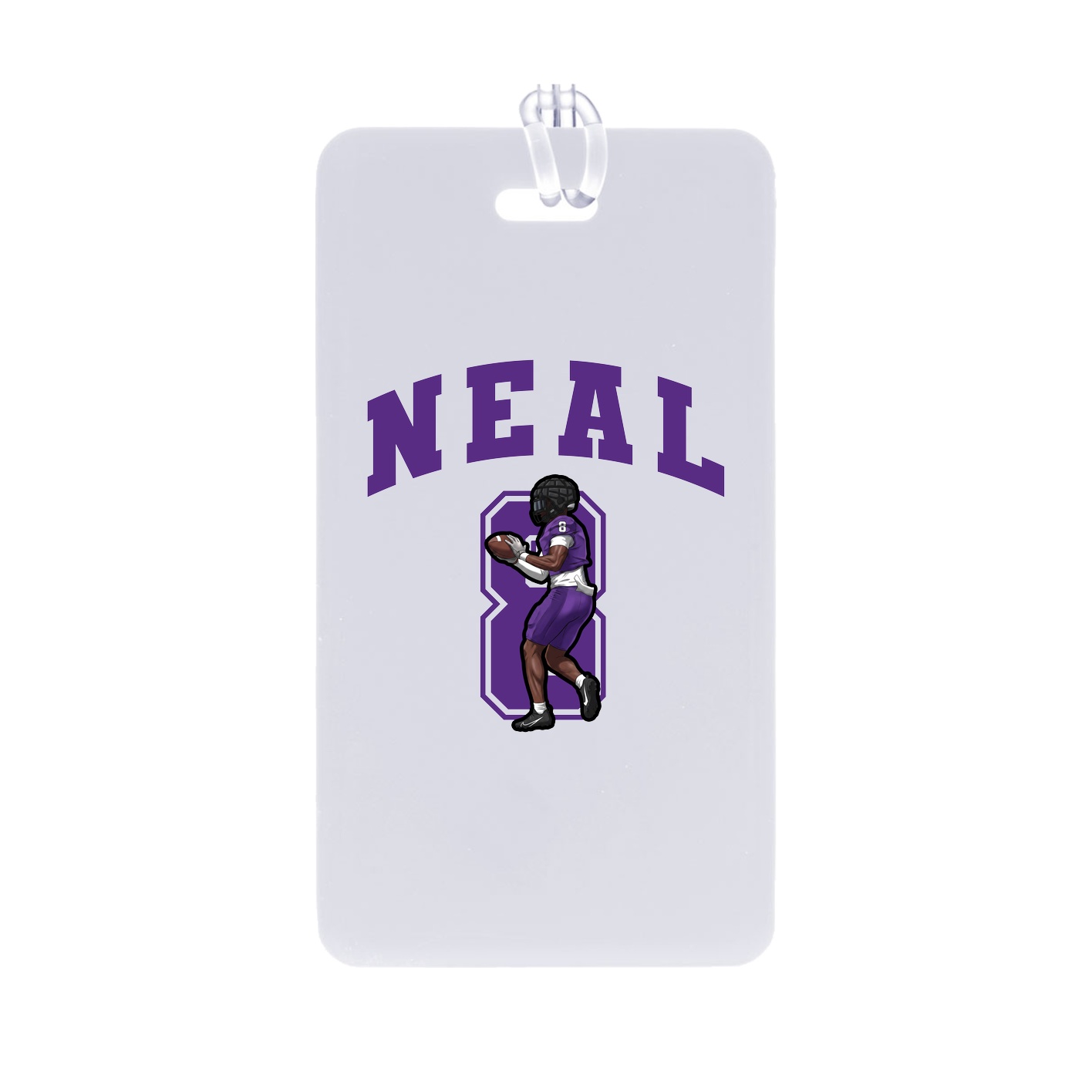 Bag Tag — Number in Classic