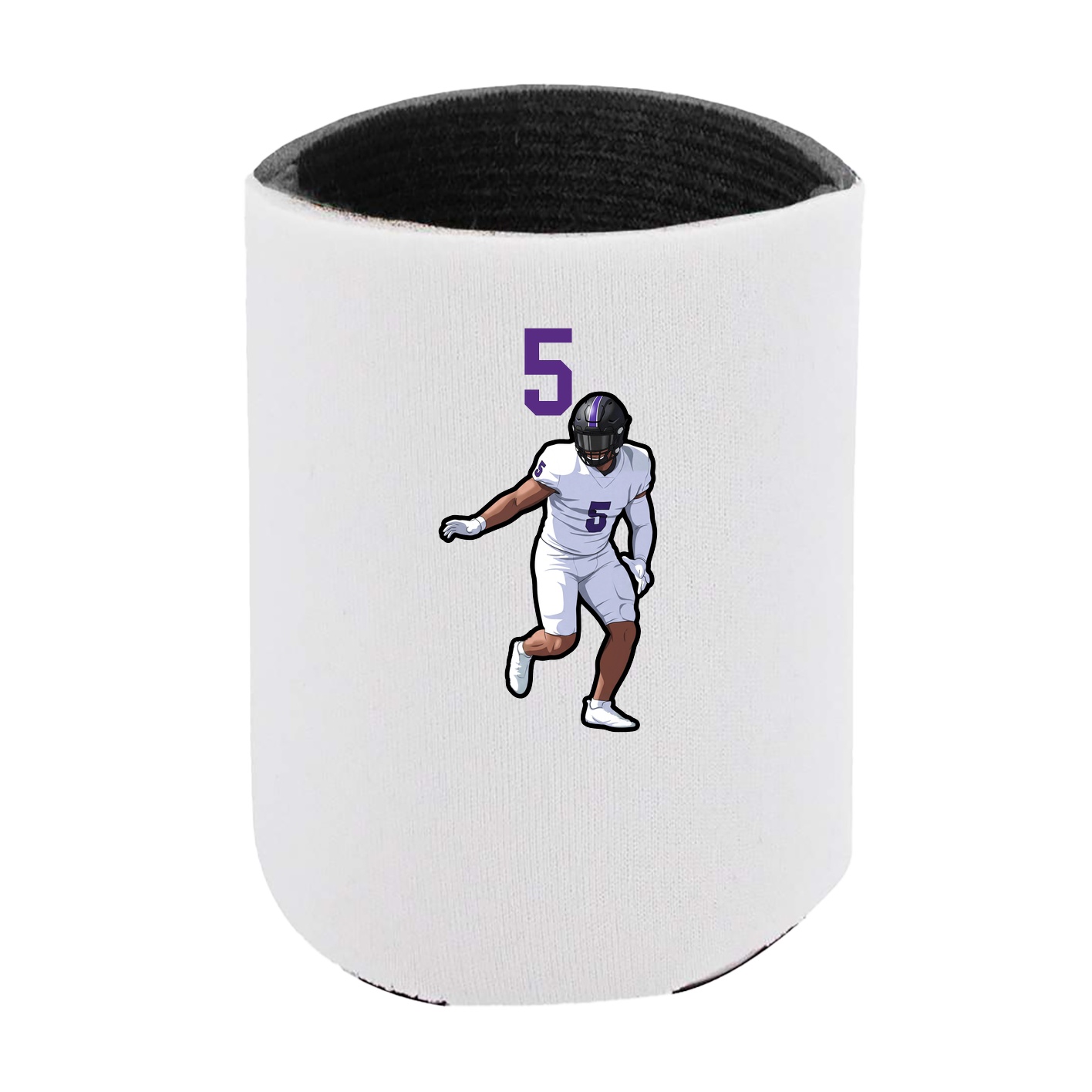 Can Holder — Number Top in White