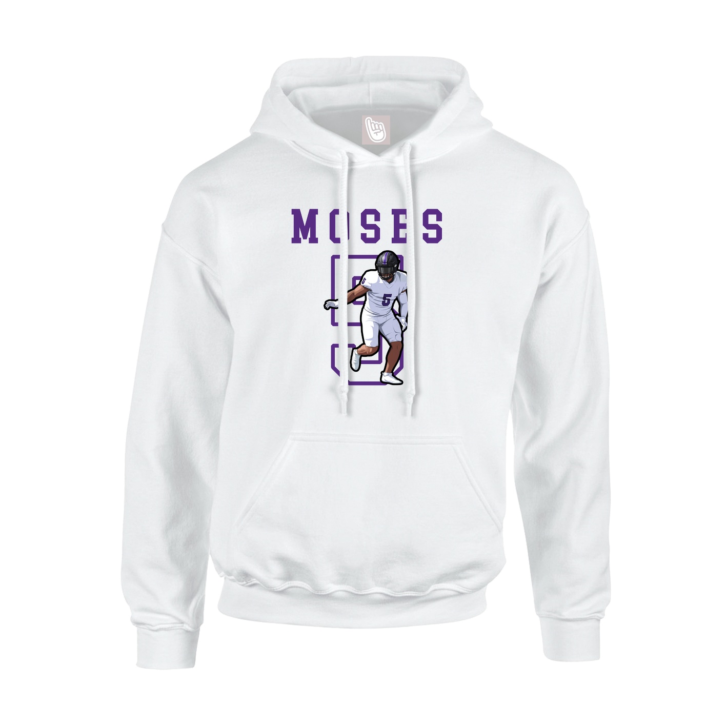 Youth Hoodie — Shirsey in White