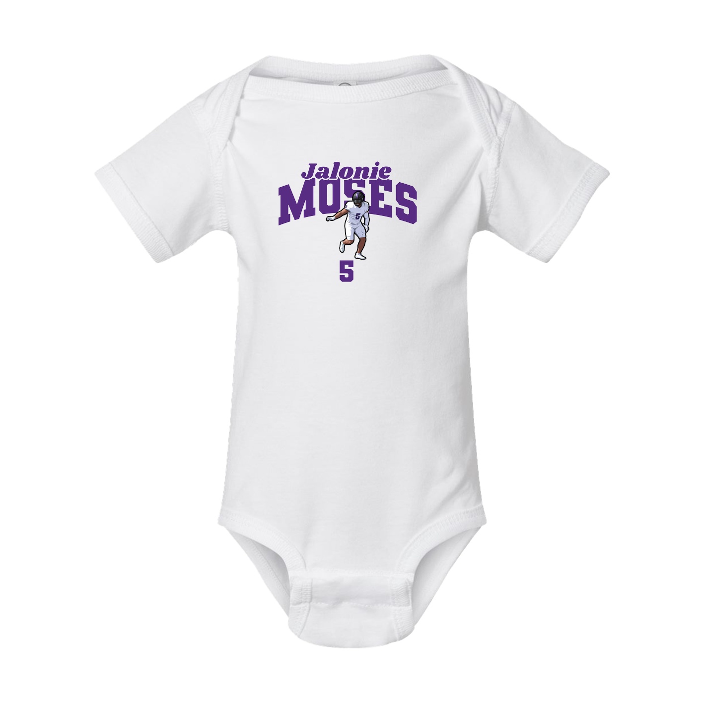 Baby Onesie — Signature Arch in White