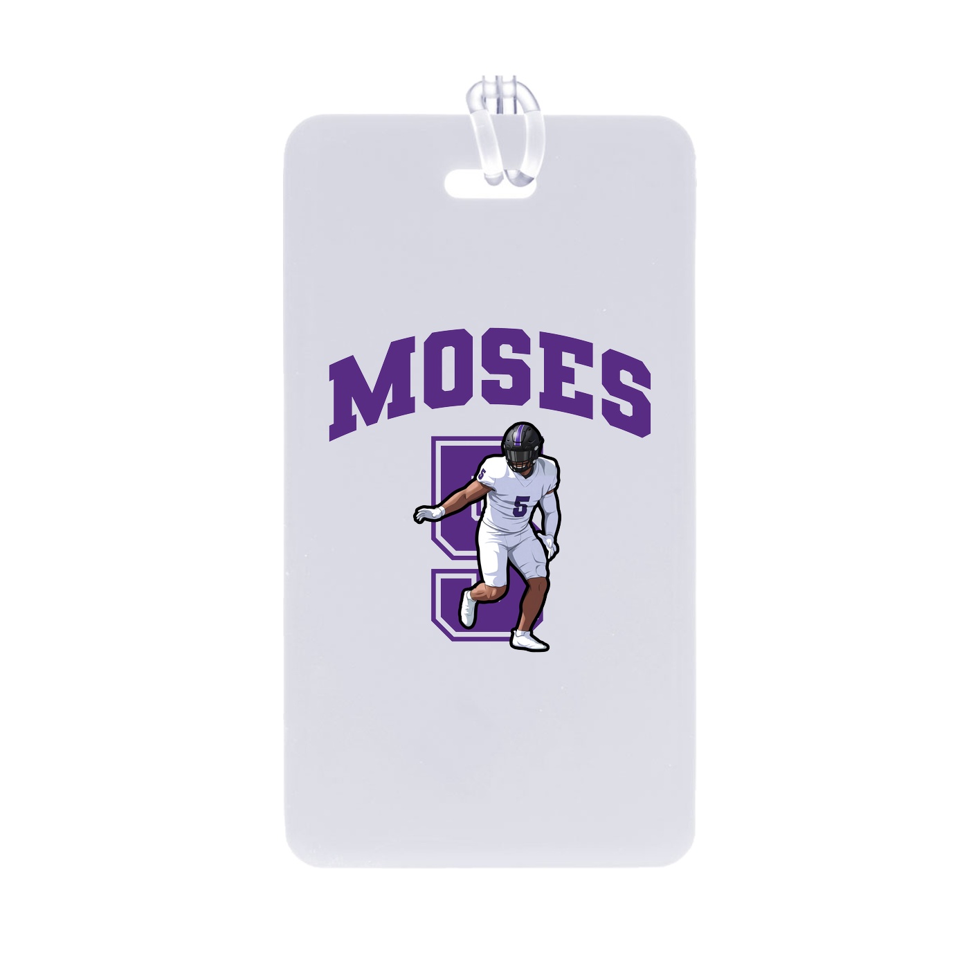 Bag Tag — Number in Classic