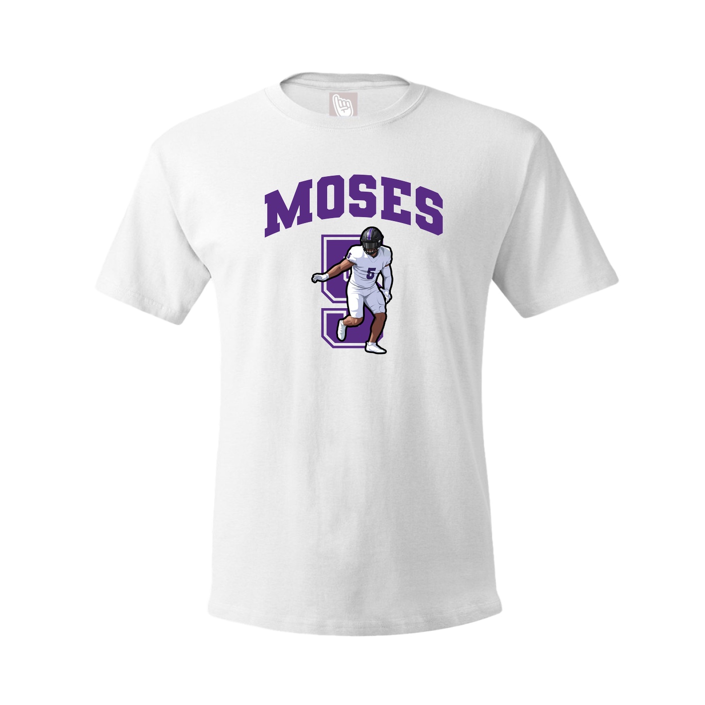 Tee — Number in White