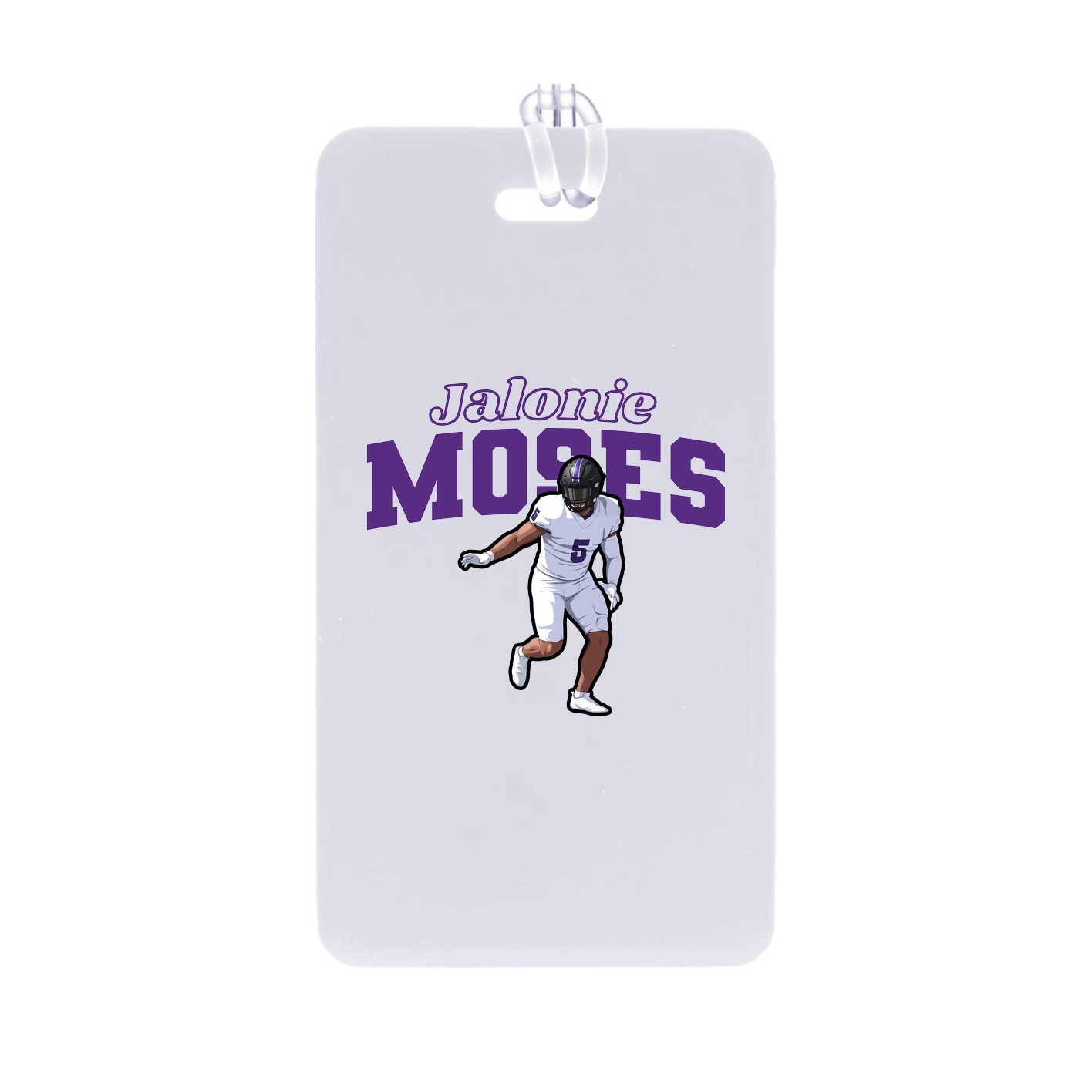 Bag Tag — Name Arch in Classic
