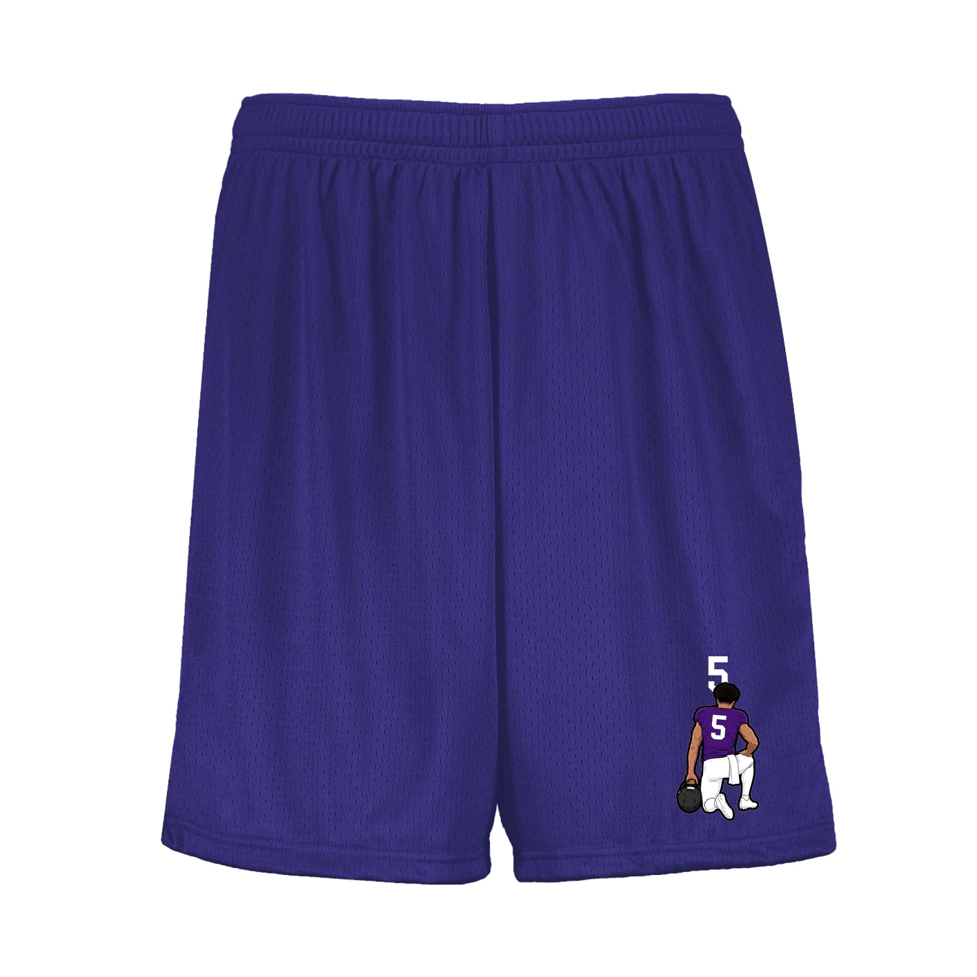 Shorts — Number Top in Purple