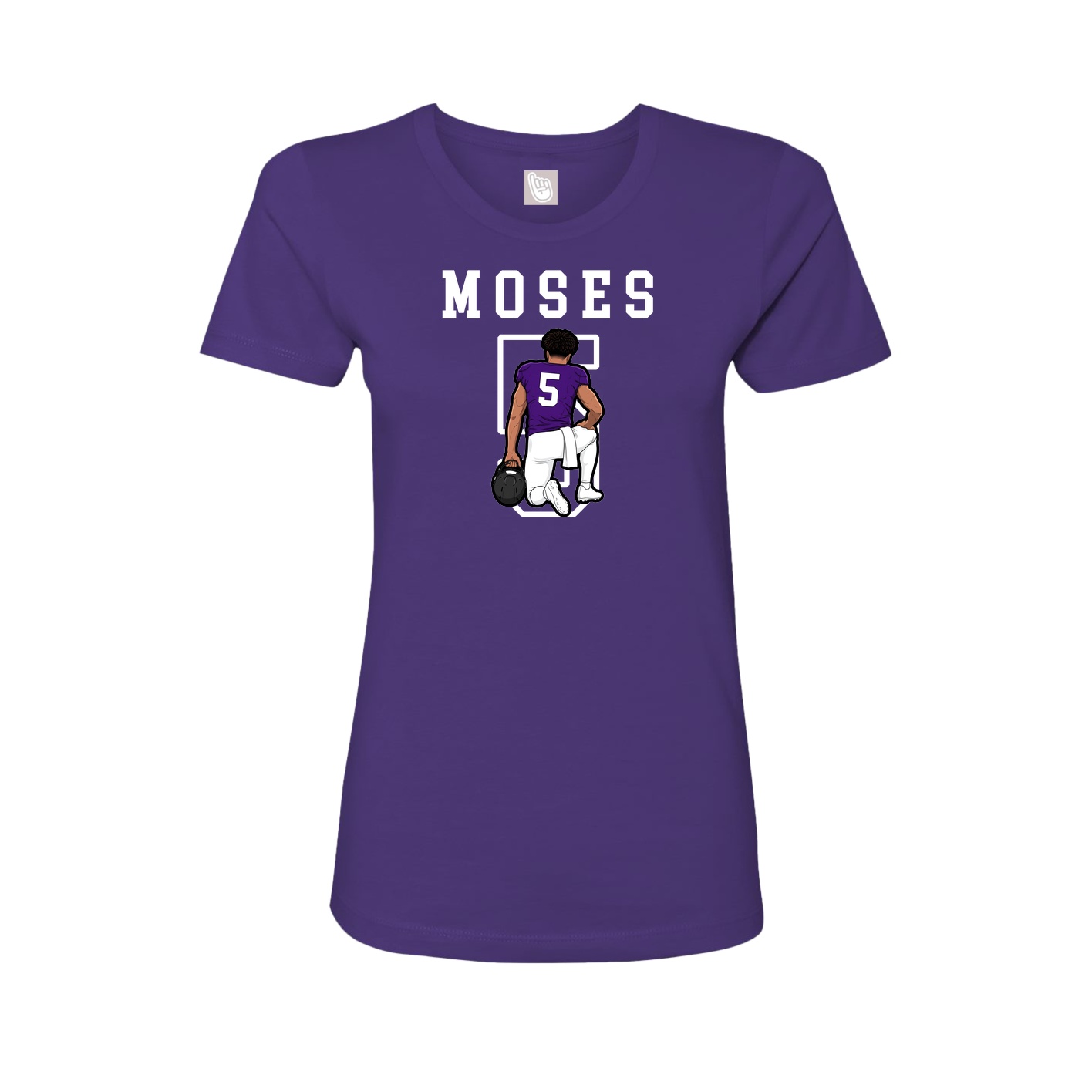 Fitted Women's Tee — Shirsey in Purple