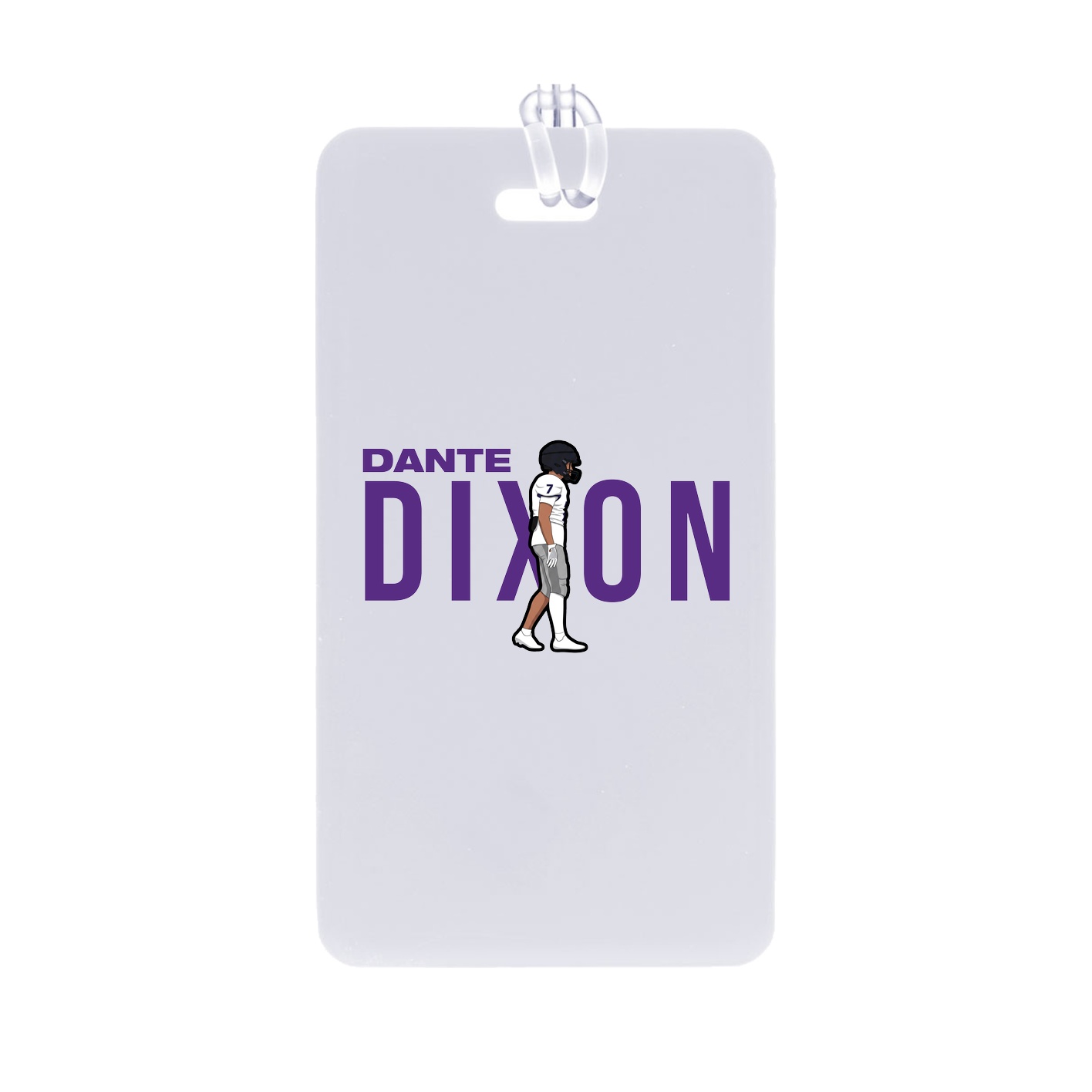 Bag Tag — Player Name in Classic