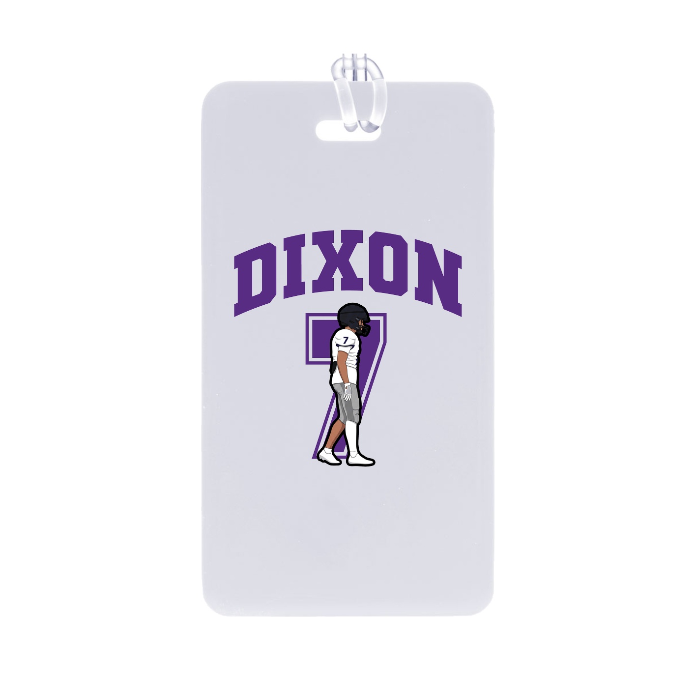 Bag Tag — Number in Classic