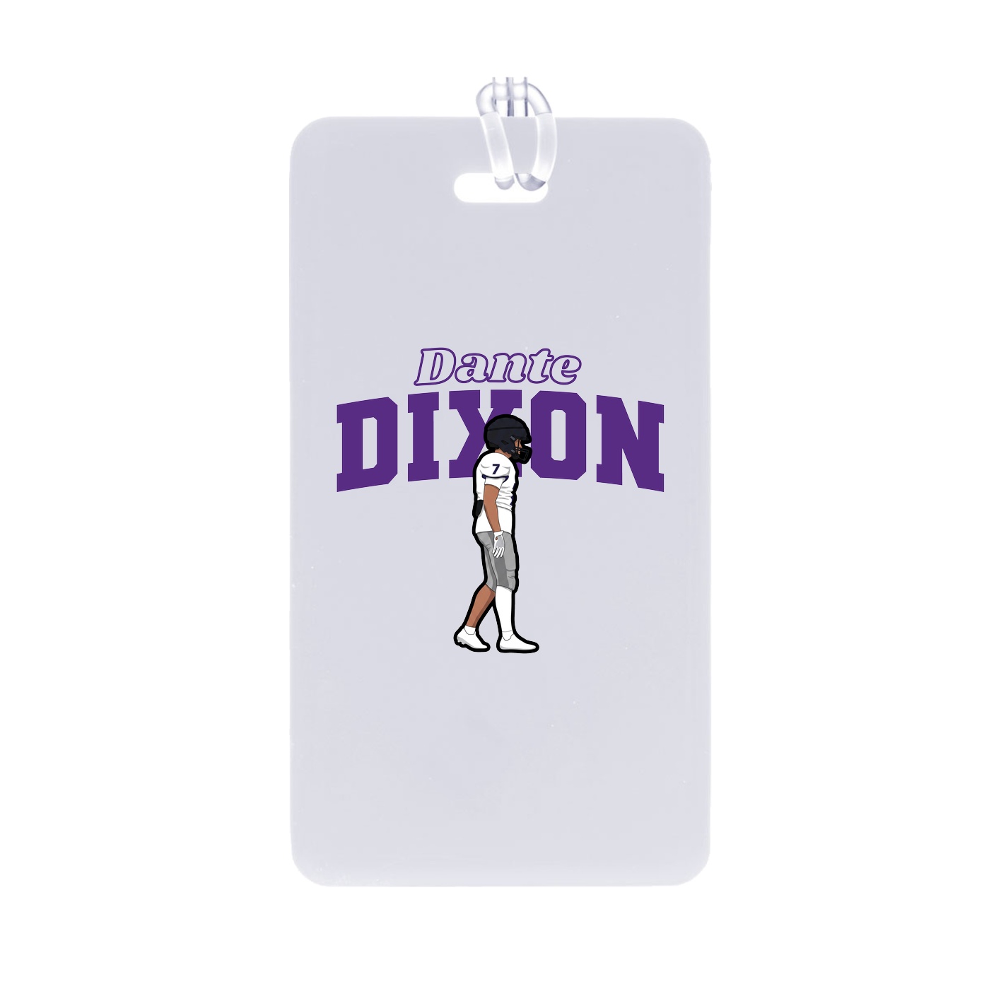Bag Tag — Name Arch in Classic