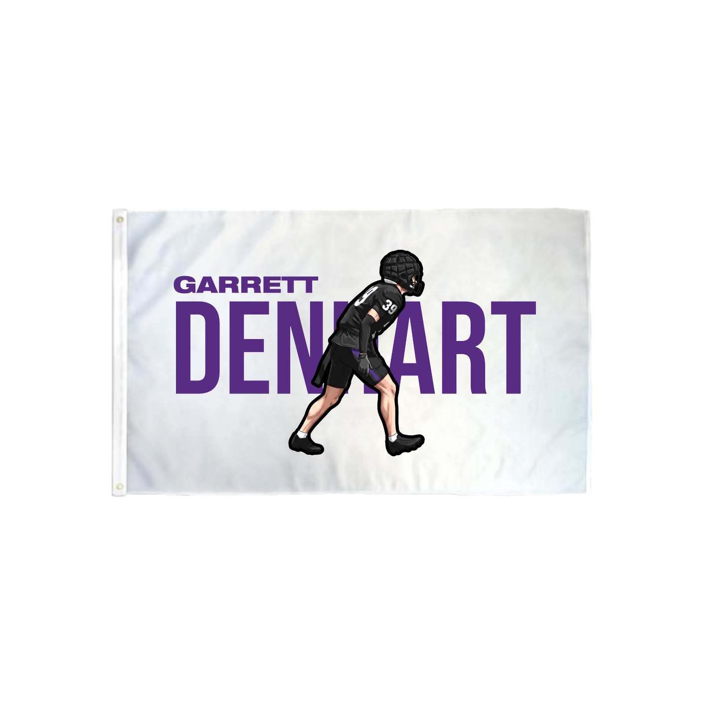 3x5 Flag — Player Name in Classic