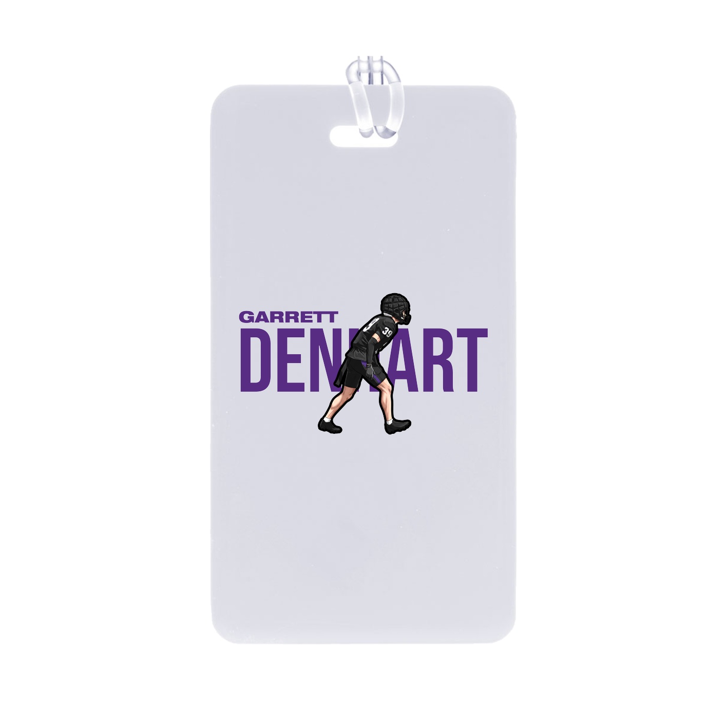 Bag Tag — Player Name in Classic