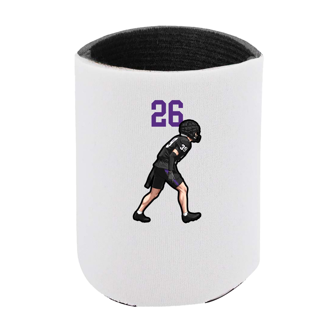 Can Holder — Number Top in White