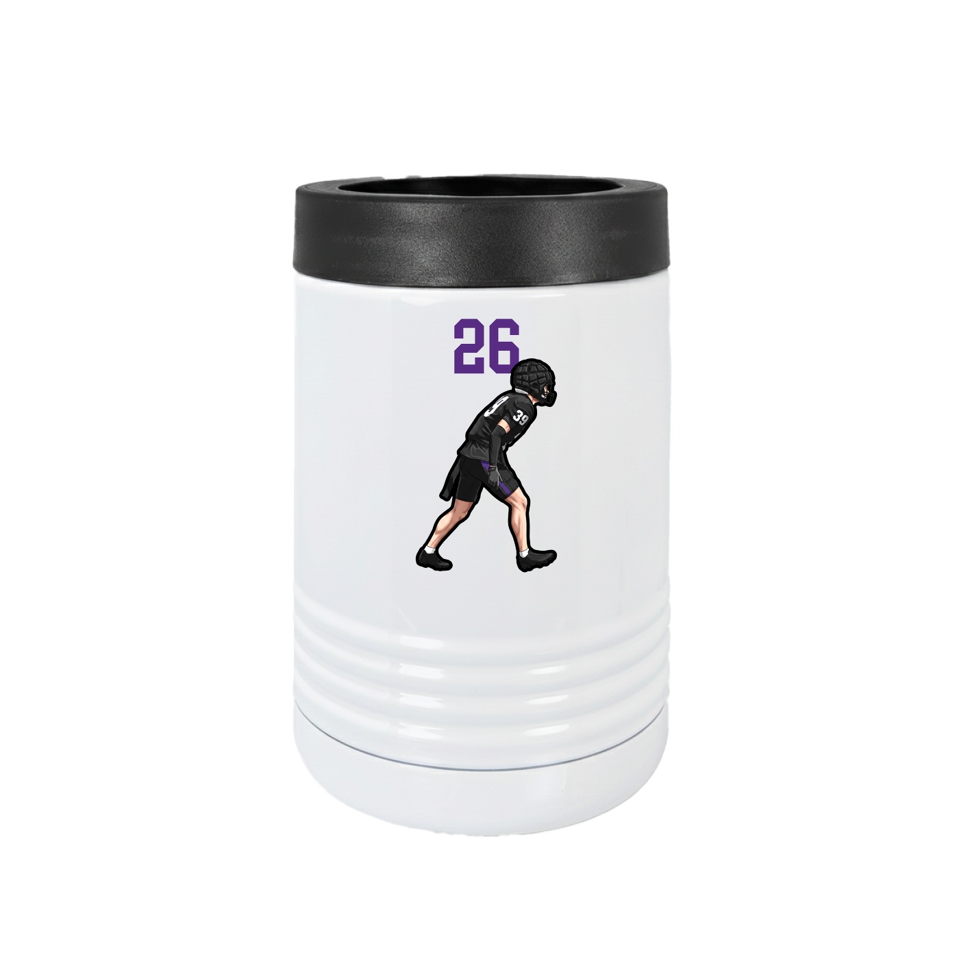 Beverage Holder — Number Top in White