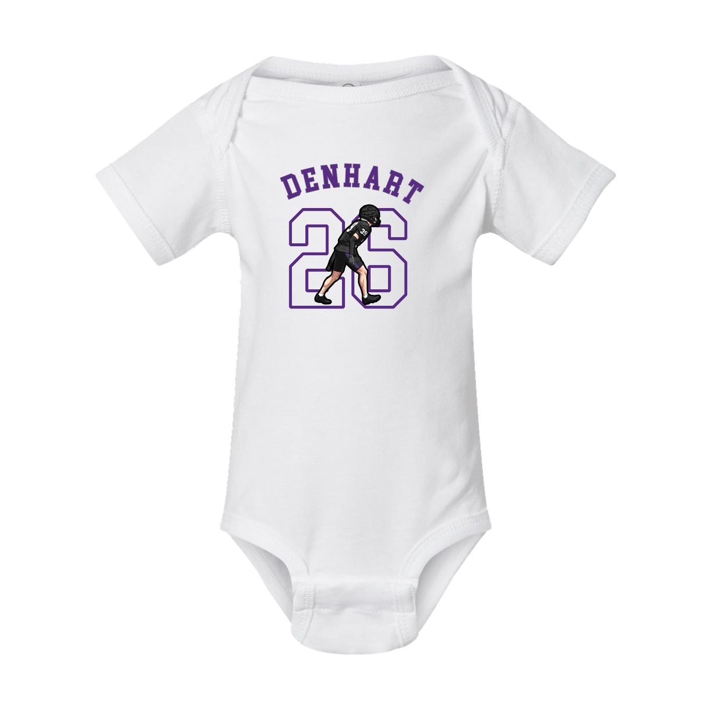 Baby Onesie — Shirsey Arch in White