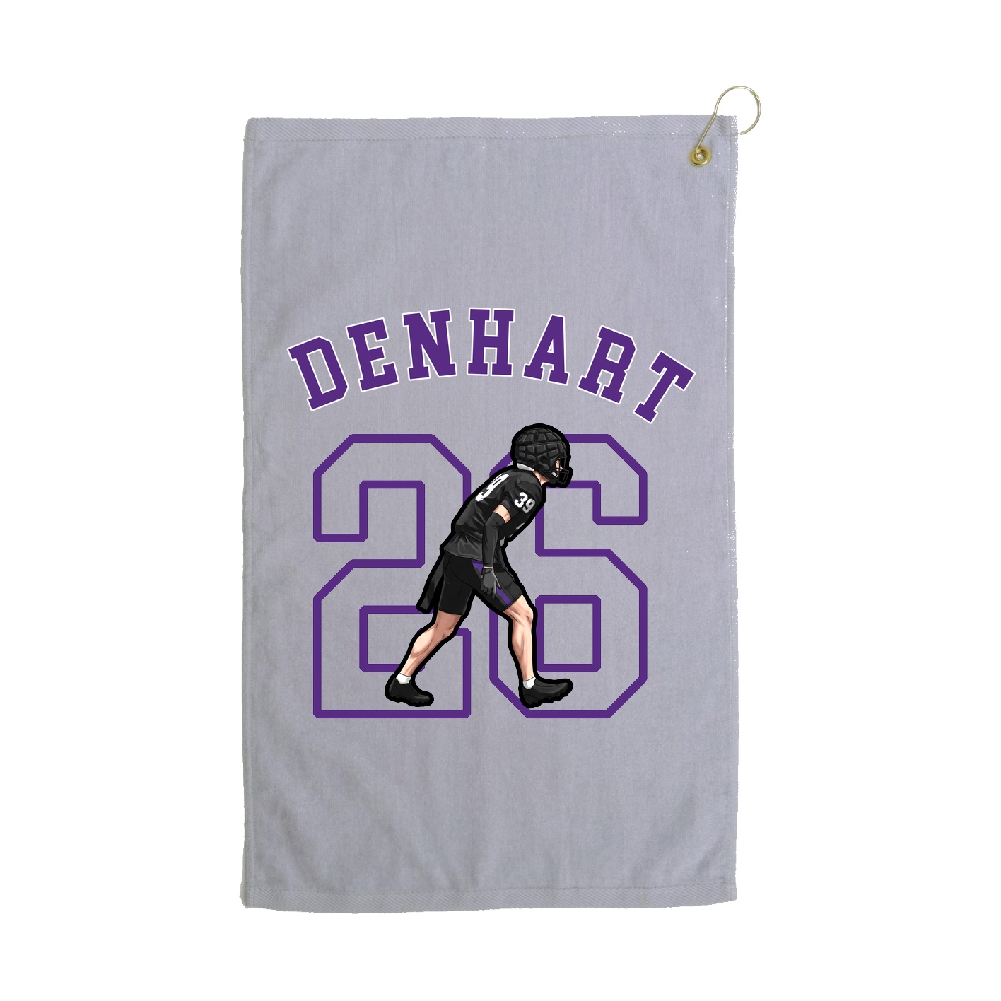 Golf Towel — Shirsey Arch in Grey