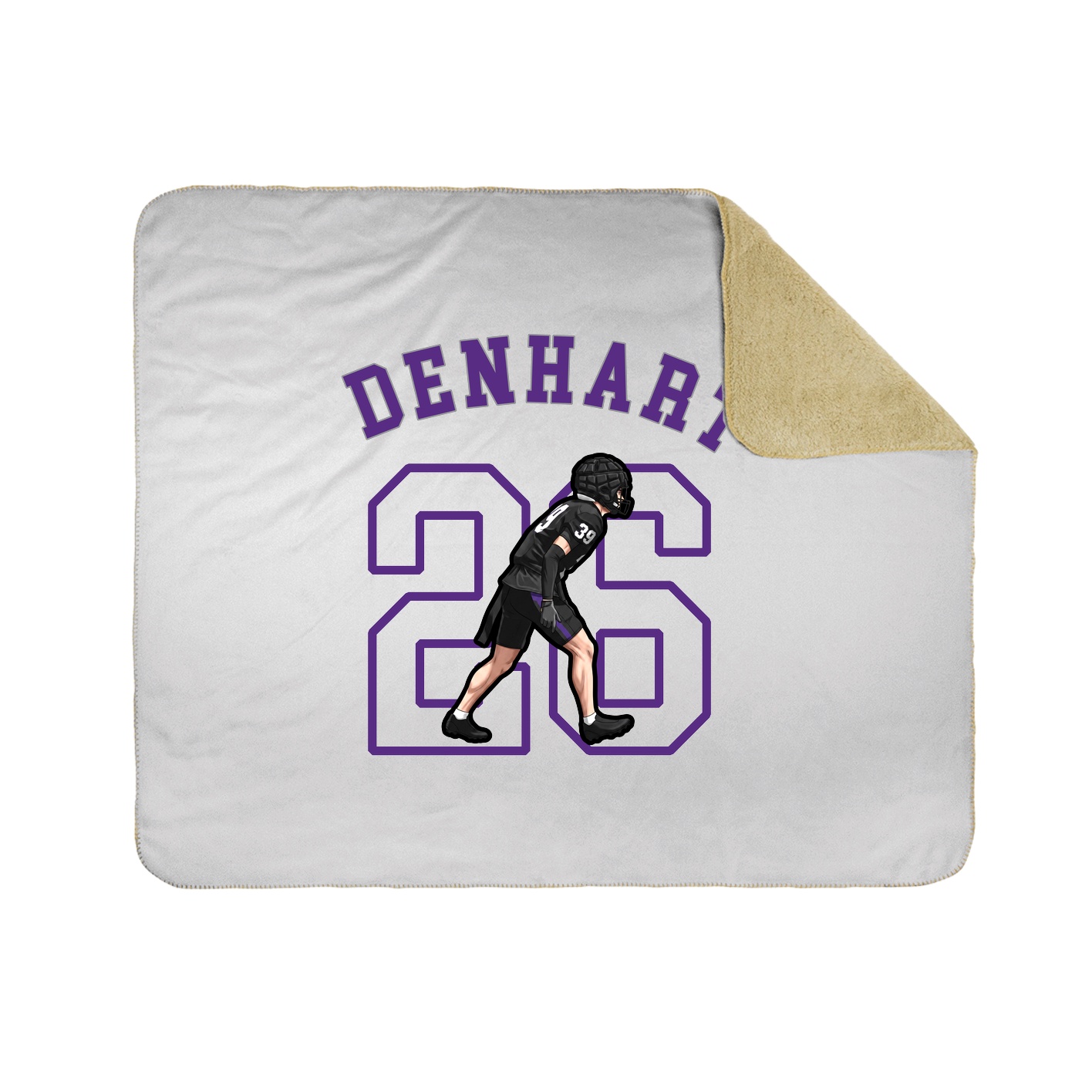 Throw Blanket — Shirsey Arch in White