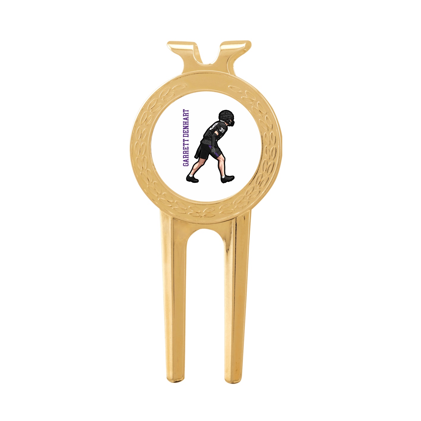 Divot Tool with Ball Marker — Name Vertical in Classic
