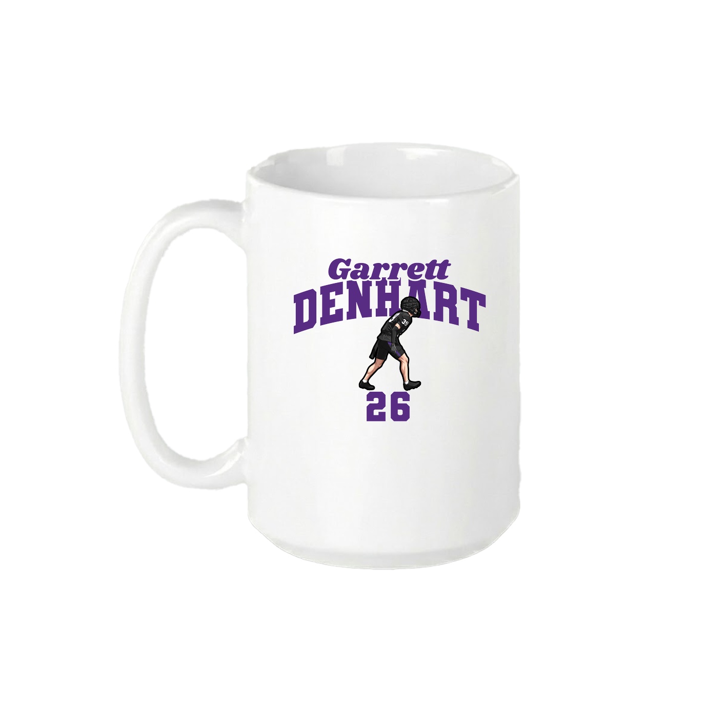 15oz Coffee Mug — Signature Arch in White