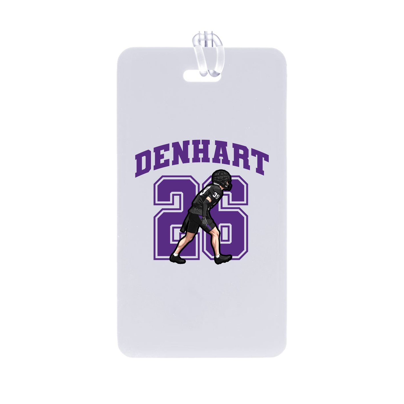 Bag Tag — Number in Classic