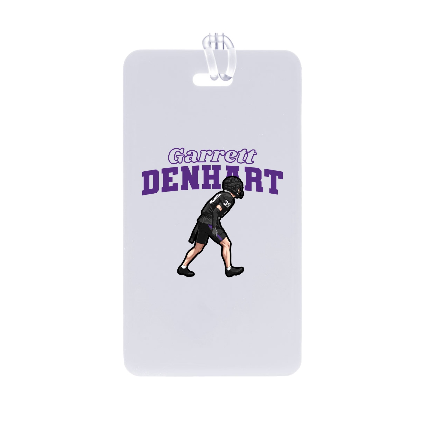 Bag Tag — Name Arch in Classic