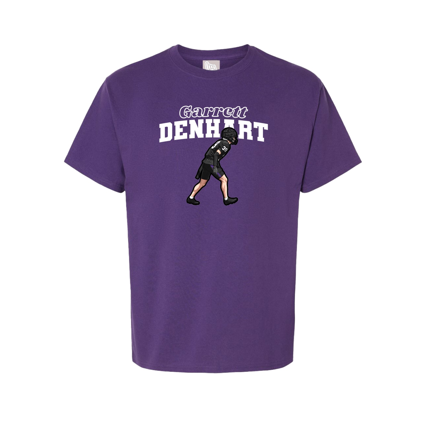 Tee — Name Arch in Purple