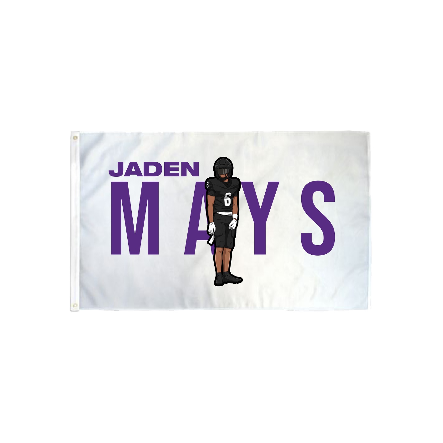 3x5 Flag — Player Name in Classic