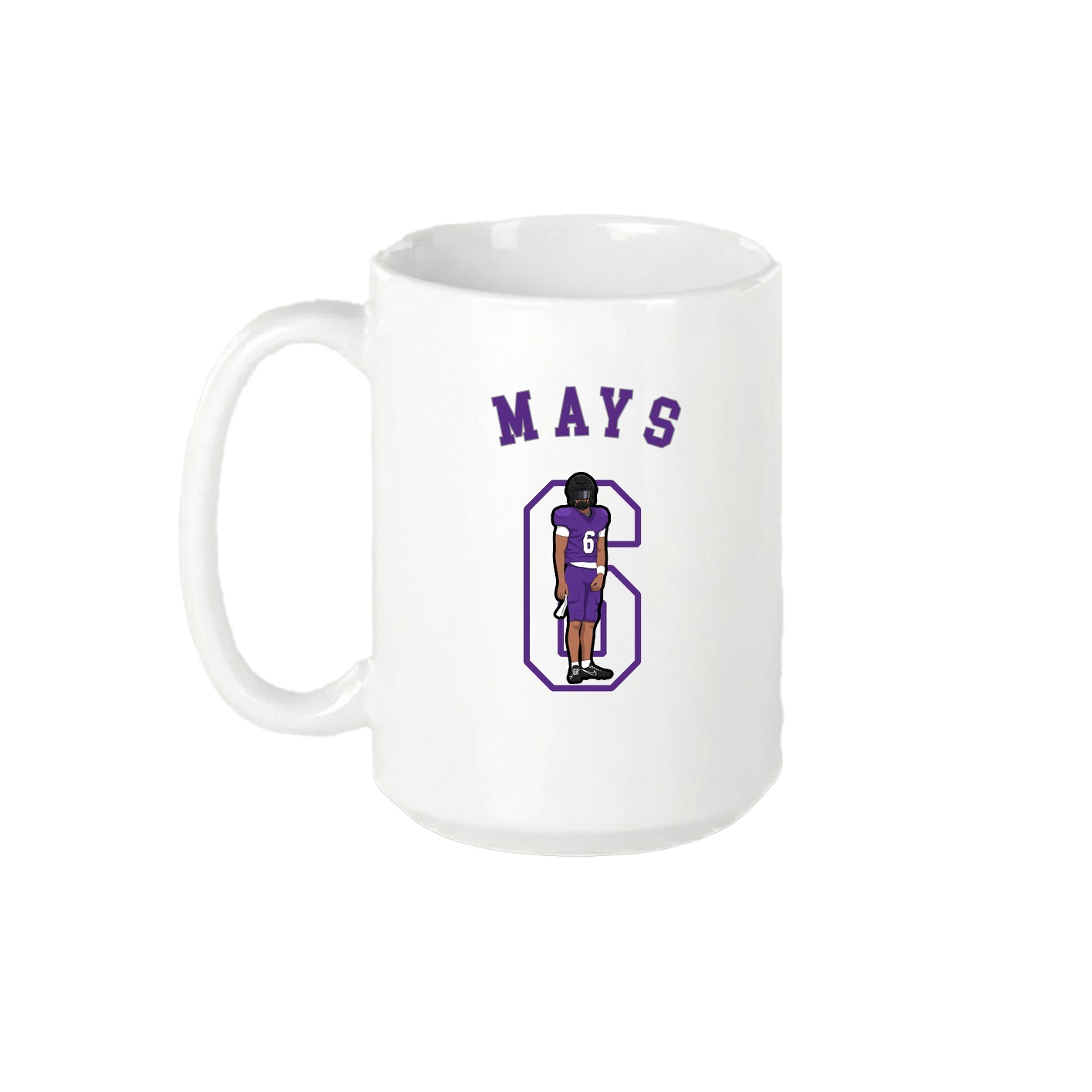 15oz Coffee Mug — Shirsey Arch in White