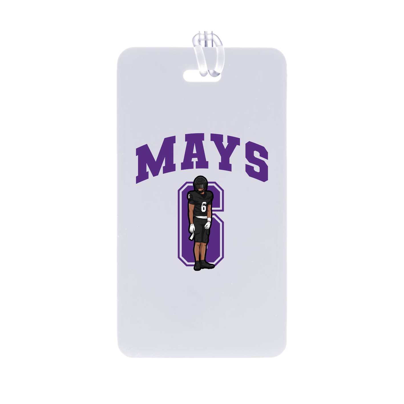 Bag Tag — Number in Classic