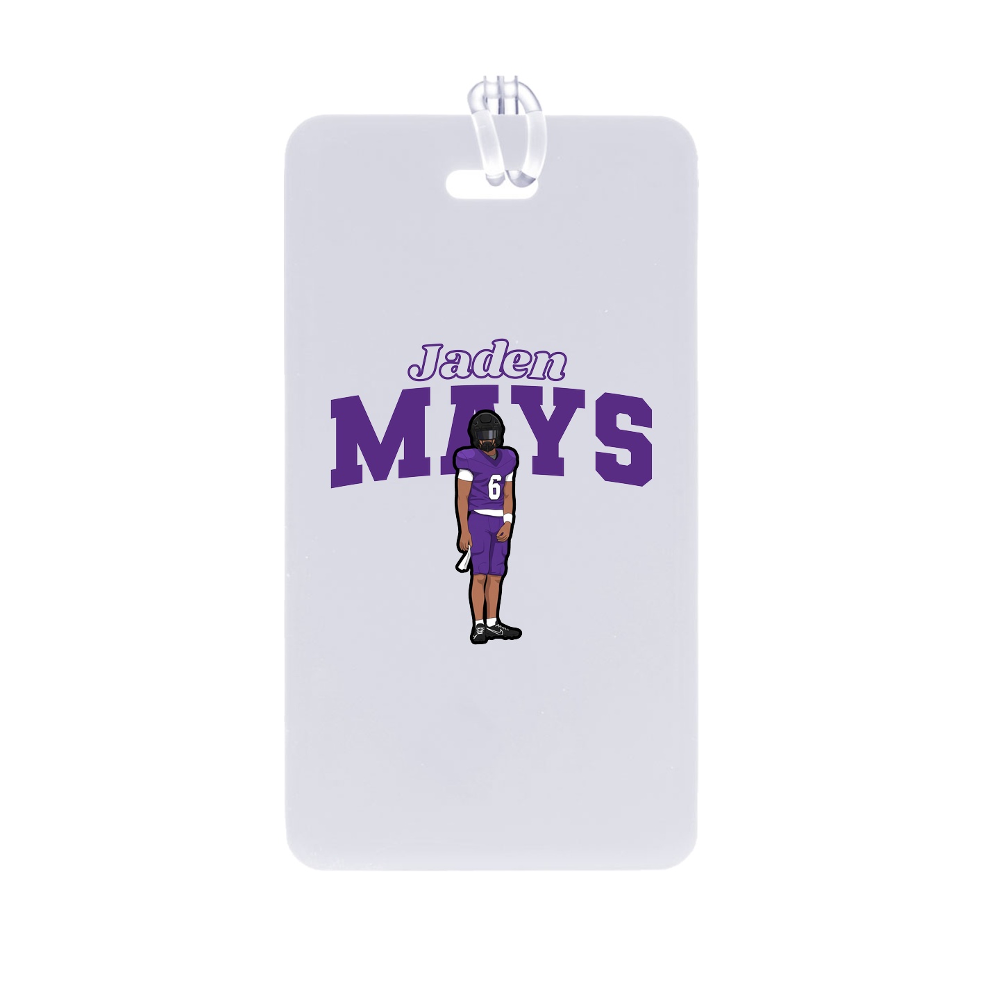 Bag Tag — Name Arch in Classic