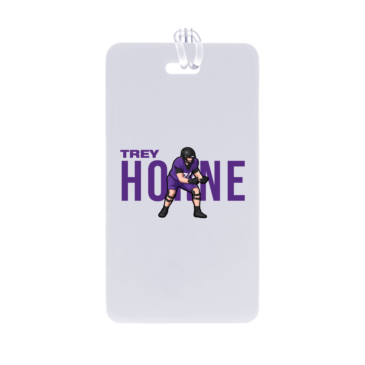 Bag Tag — Player Name in Classic