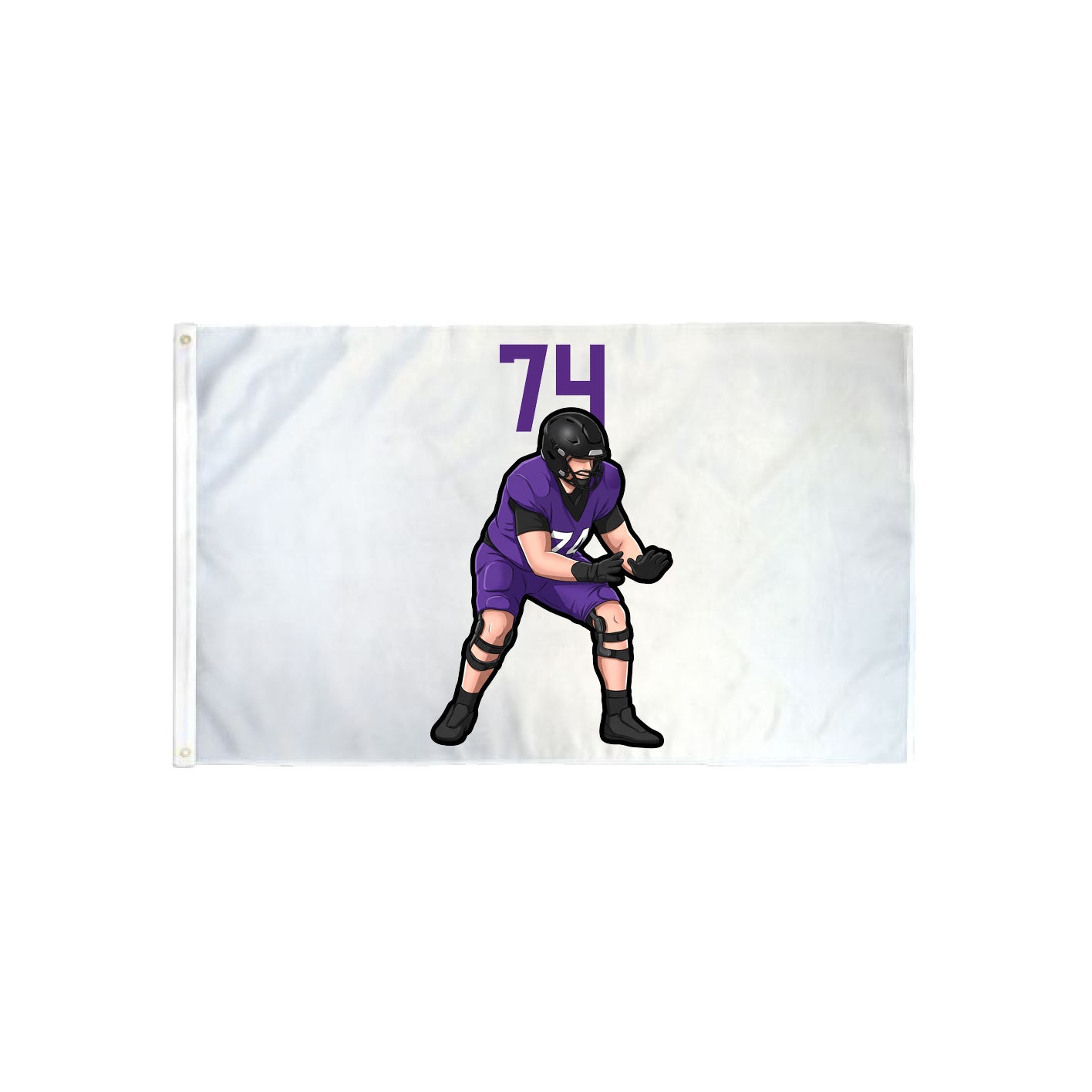 3x5 Flag — Number Top in Classic
