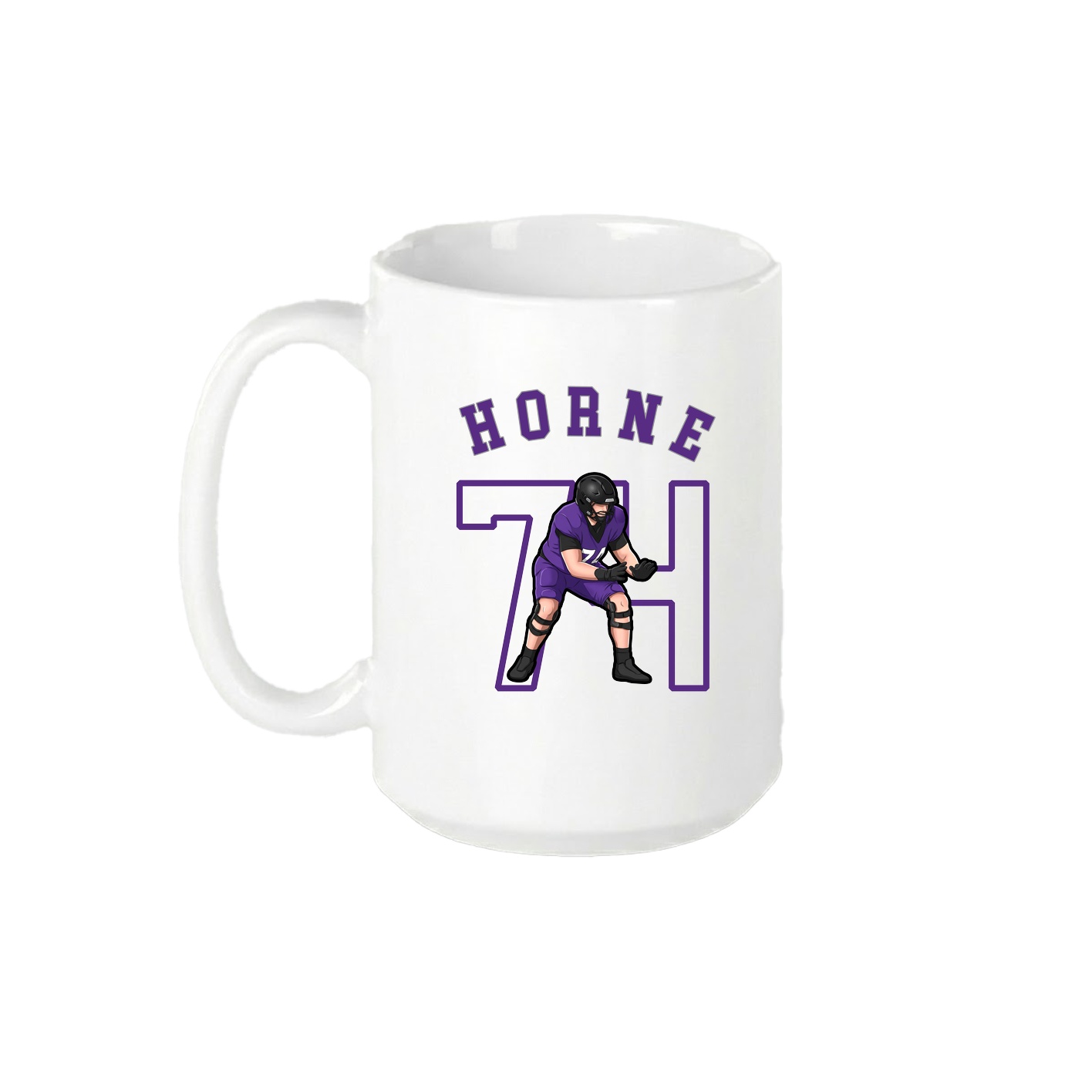 15oz Coffee Mug — Shirsey Arch in White