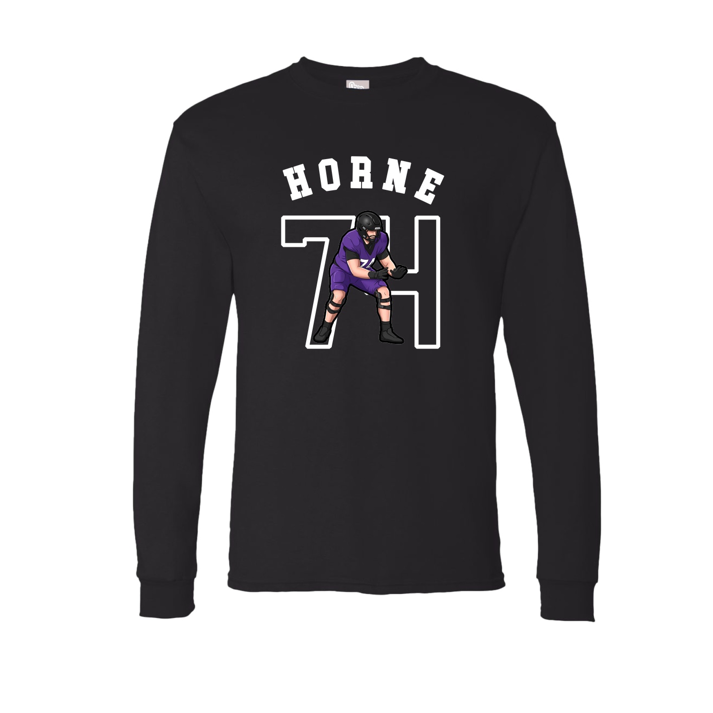 Long Sleeve Tee — Shirsey Arch in Black