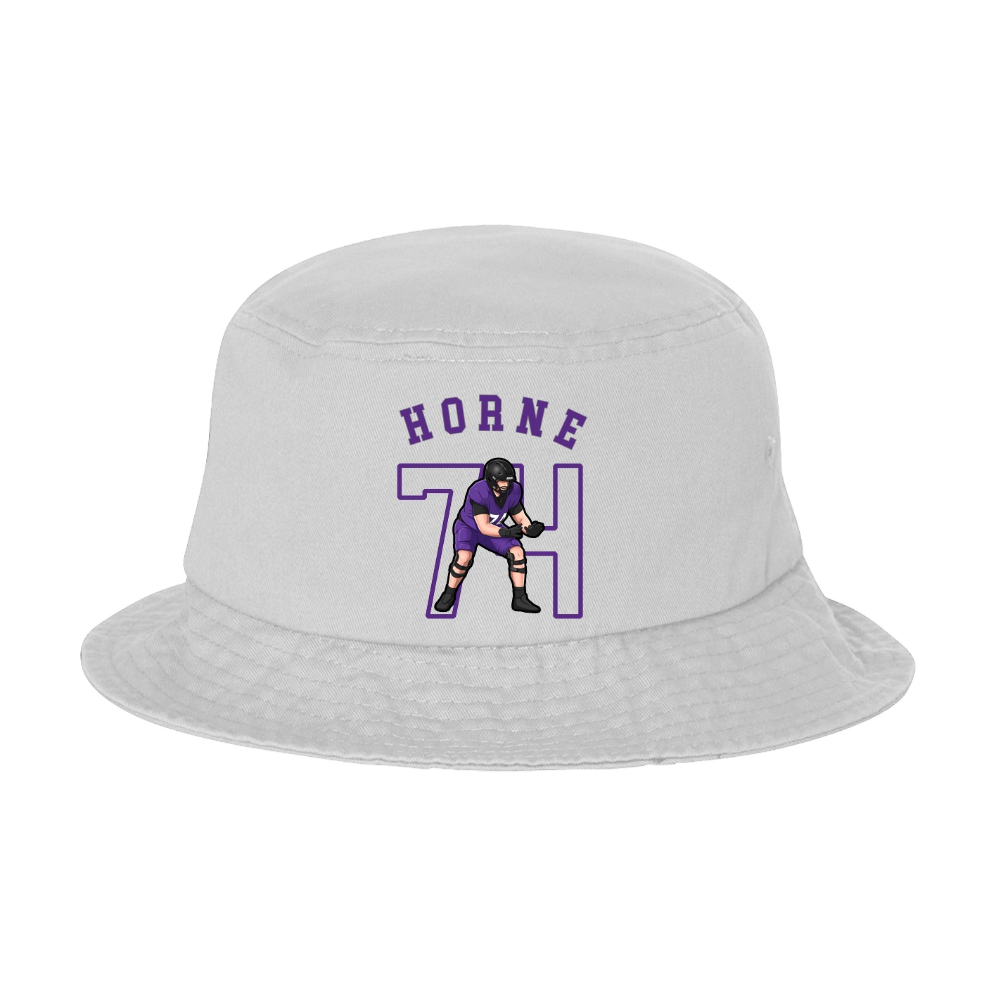 Bucket Cap — Shirsey Arch in White