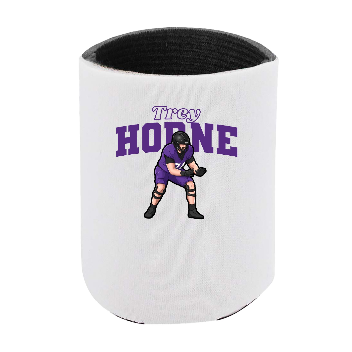 Can Holder — Name Arch in White