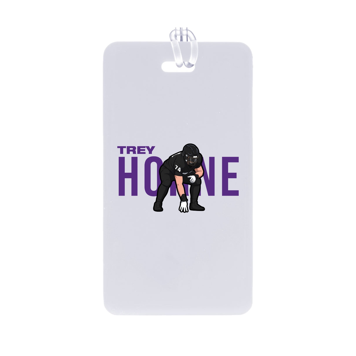 Bag Tag — Player Name in Classic
