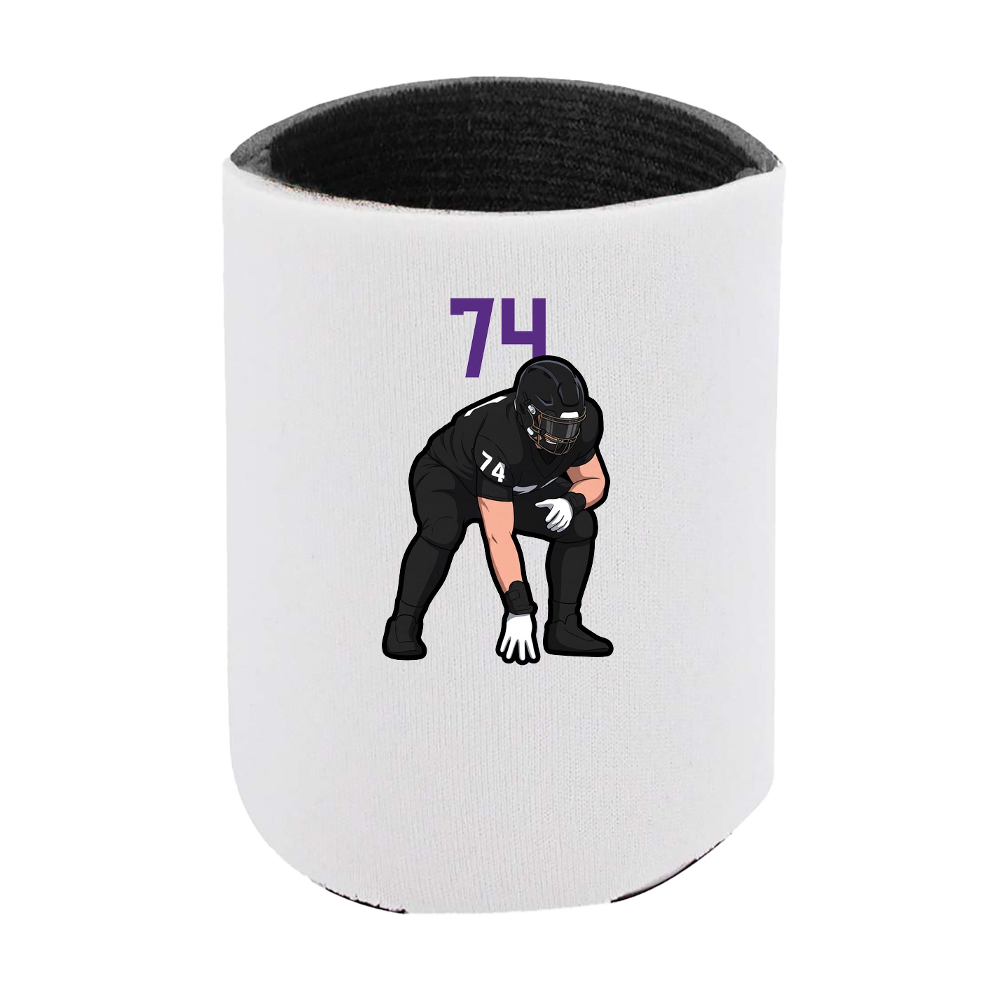 Can Holder — Number Top in White