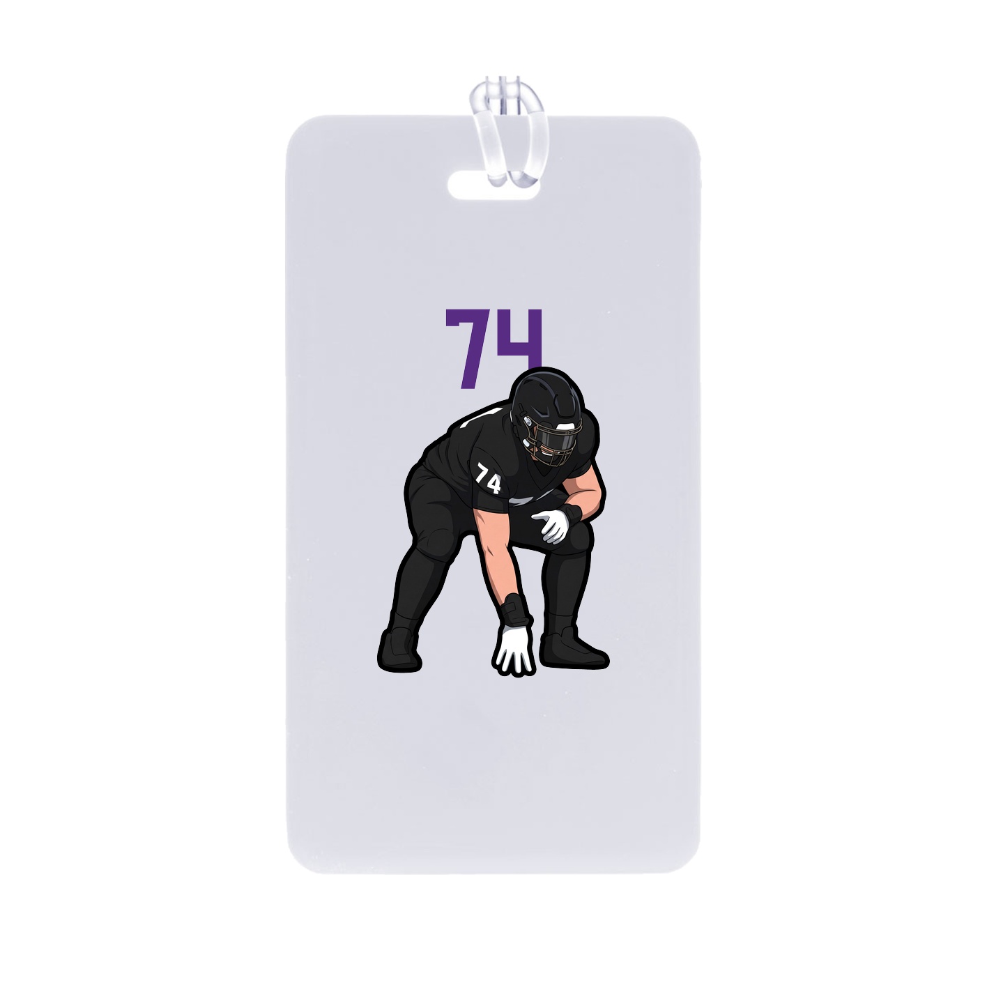 Bag Tag — Number Top in Classic