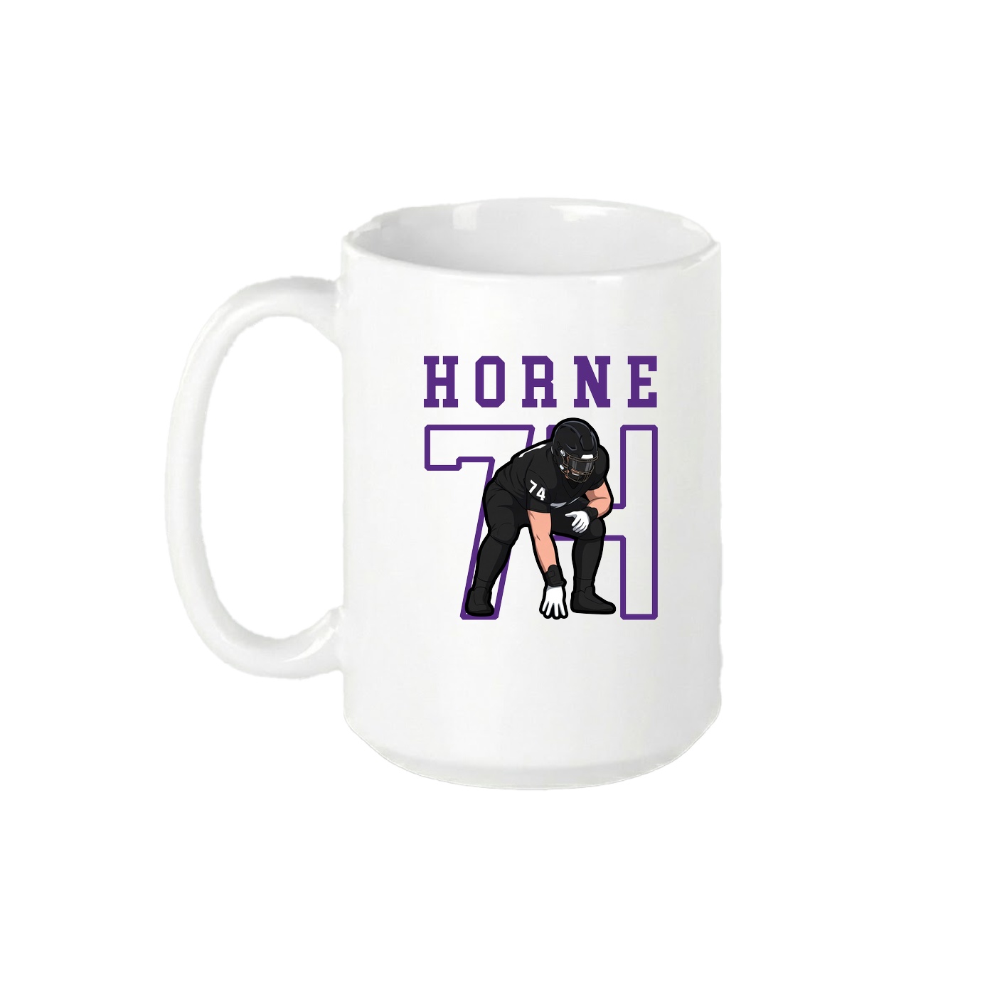 15oz Coffee Mug — Shirsey in White