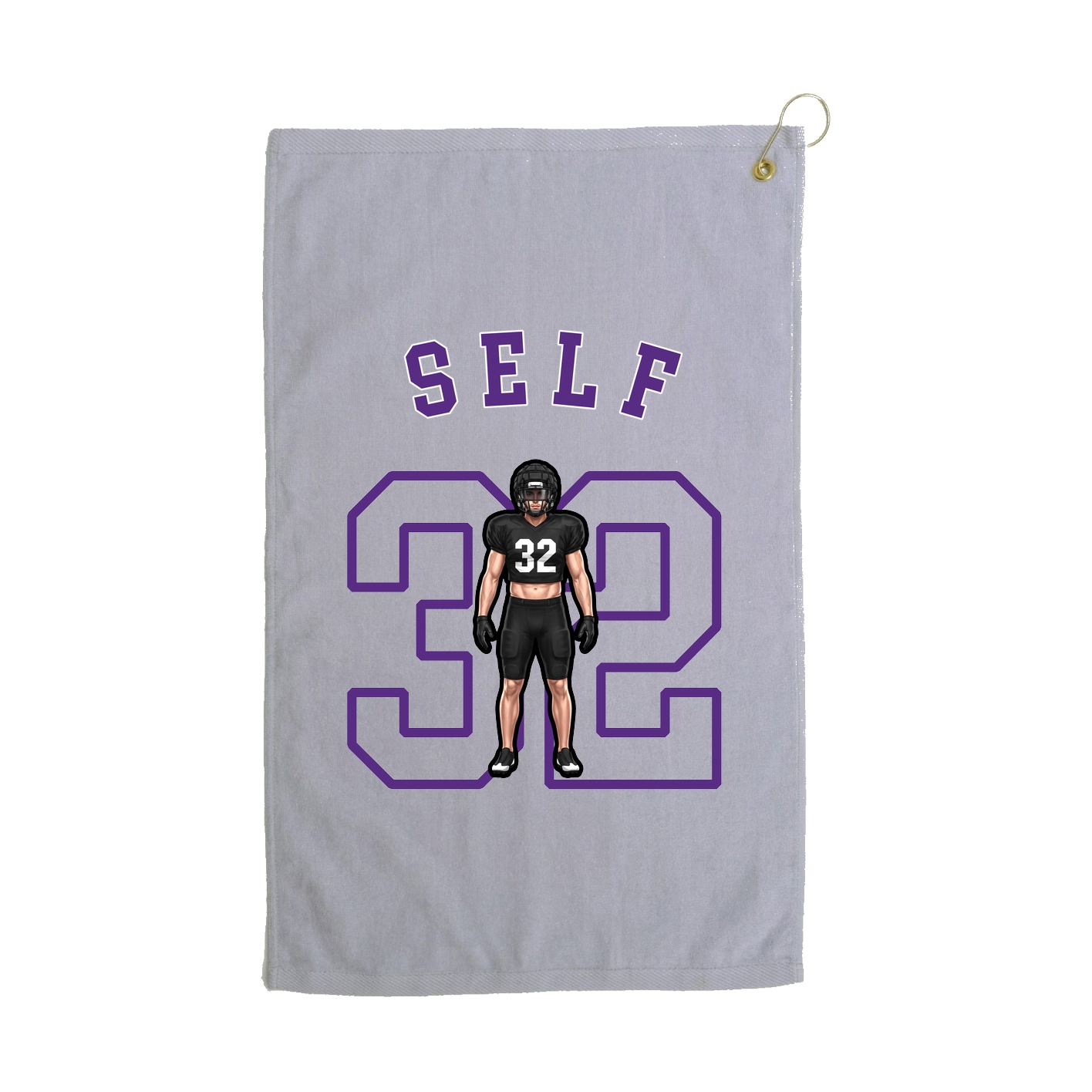 Golf Towel — Shirsey Arch in Grey