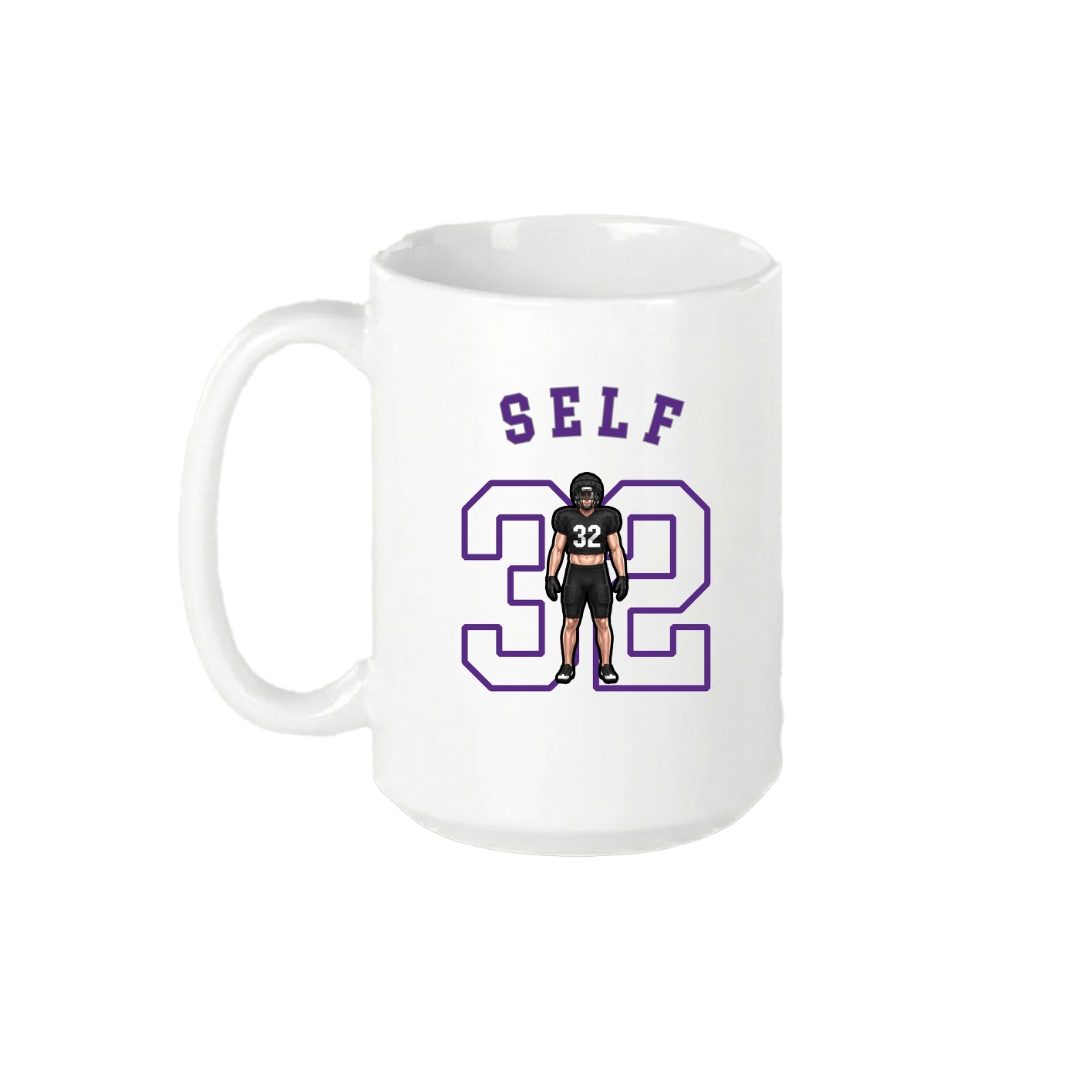 15oz Coffee Mug — Shirsey Arch in White