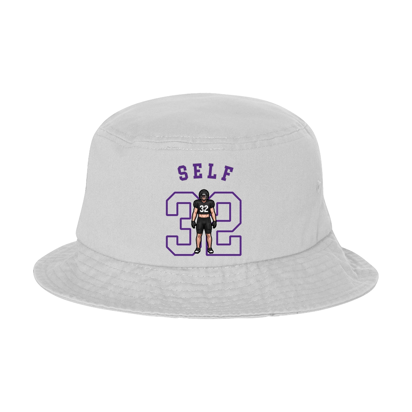 Bucket Cap — Shirsey Arch in White