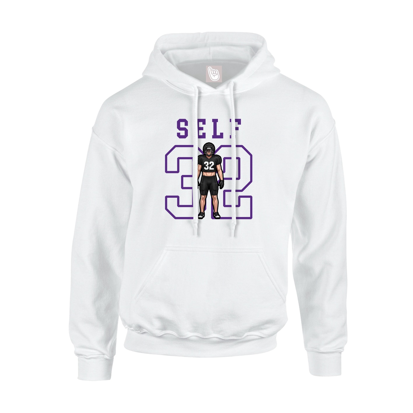 Youth Hoodie — Shirsey in White