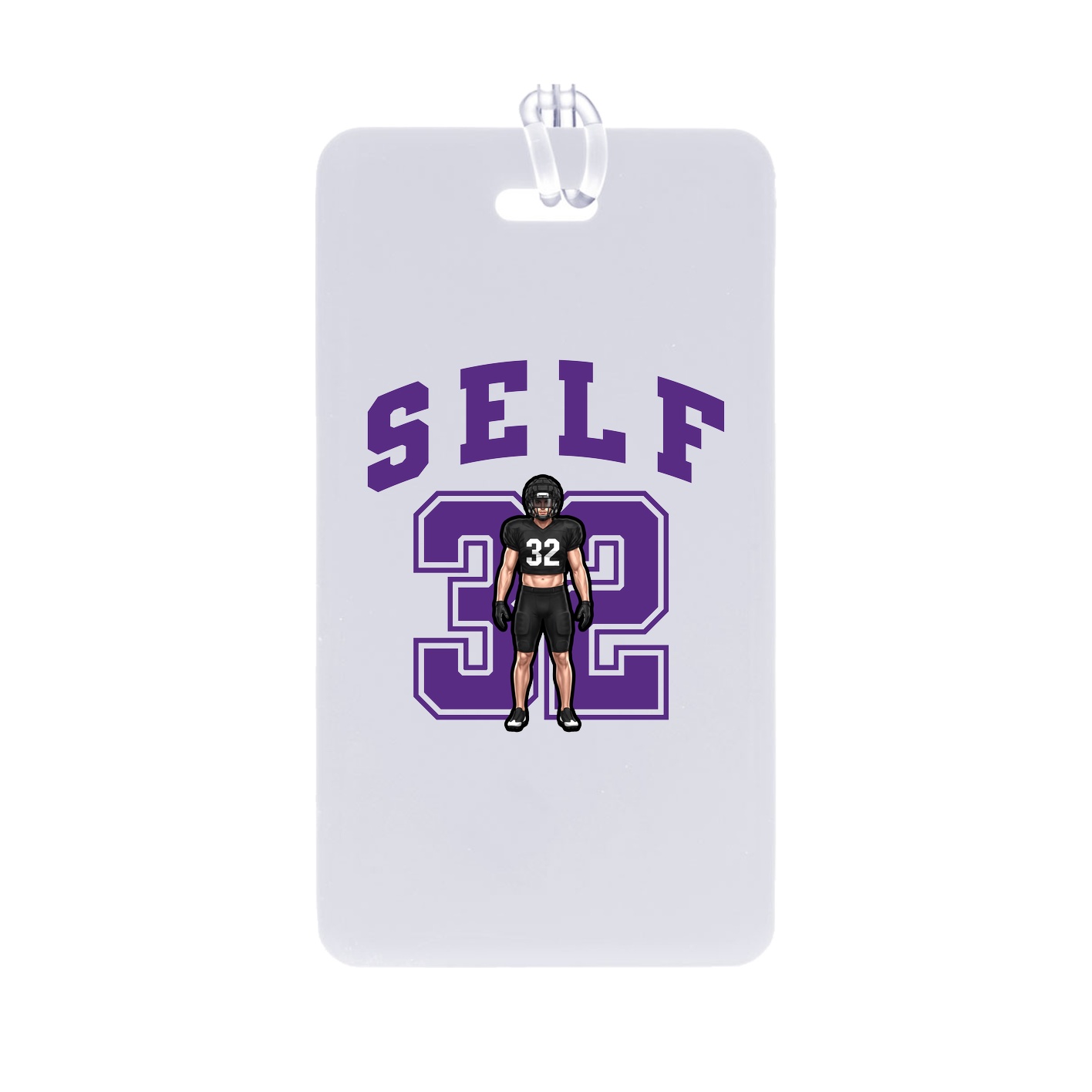 Bag Tag — Number in Classic