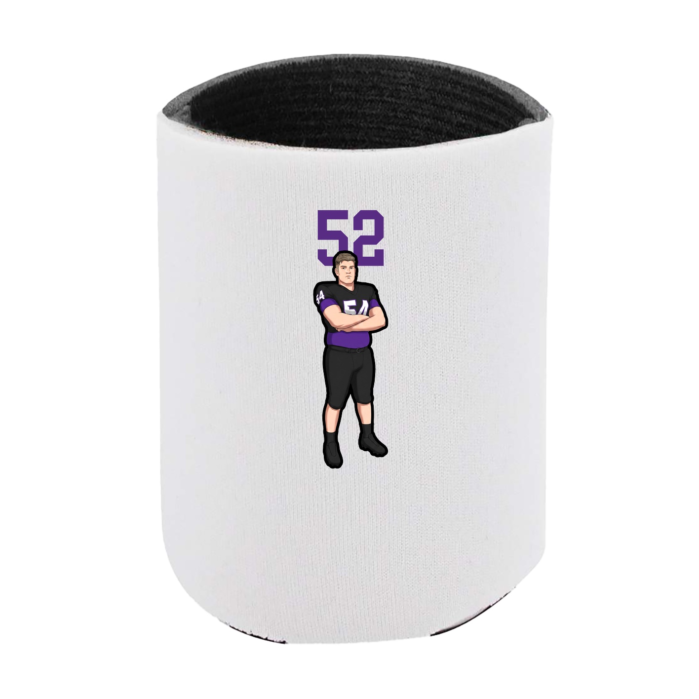 Can Holder — Number Top in White