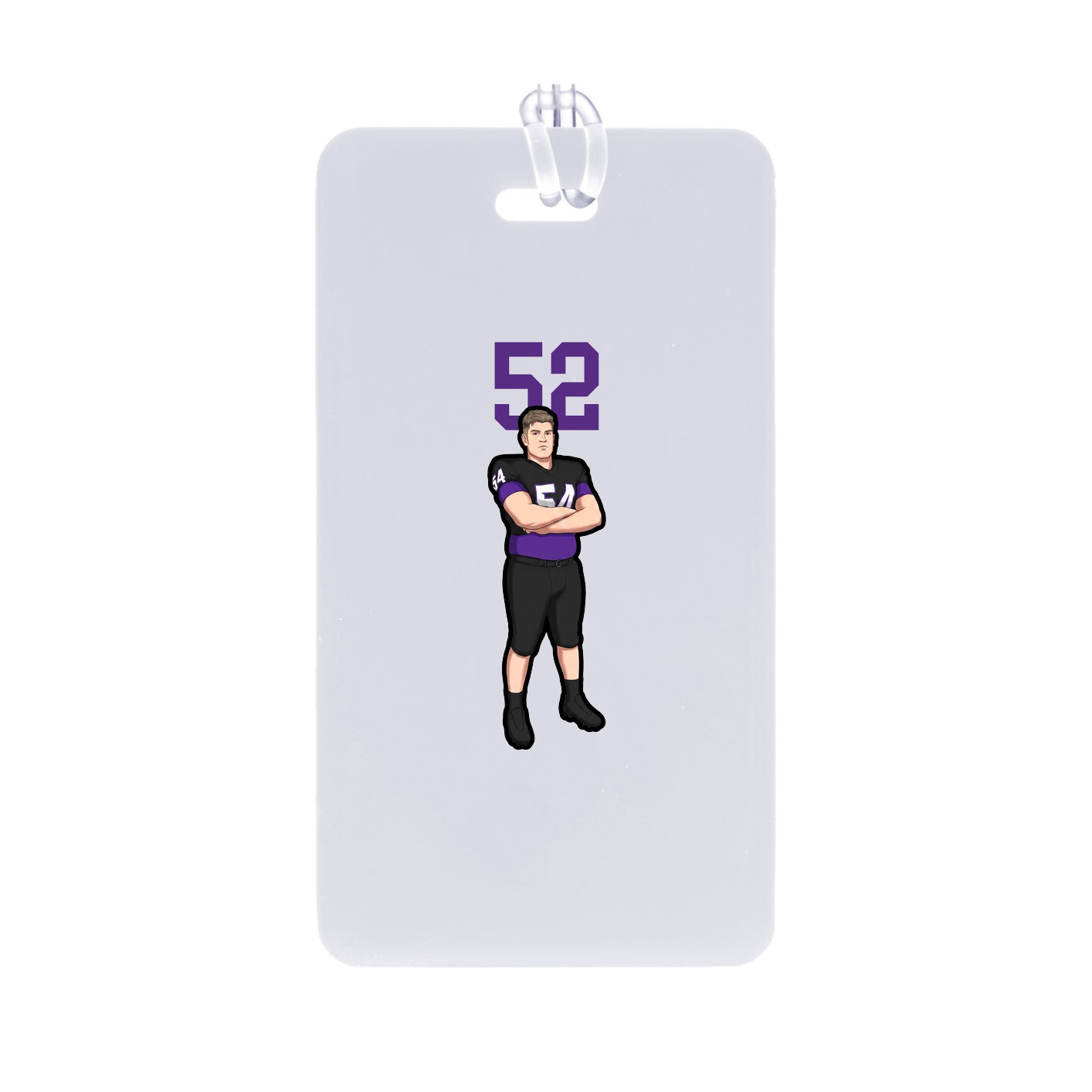Bag Tag — Number Top in Classic